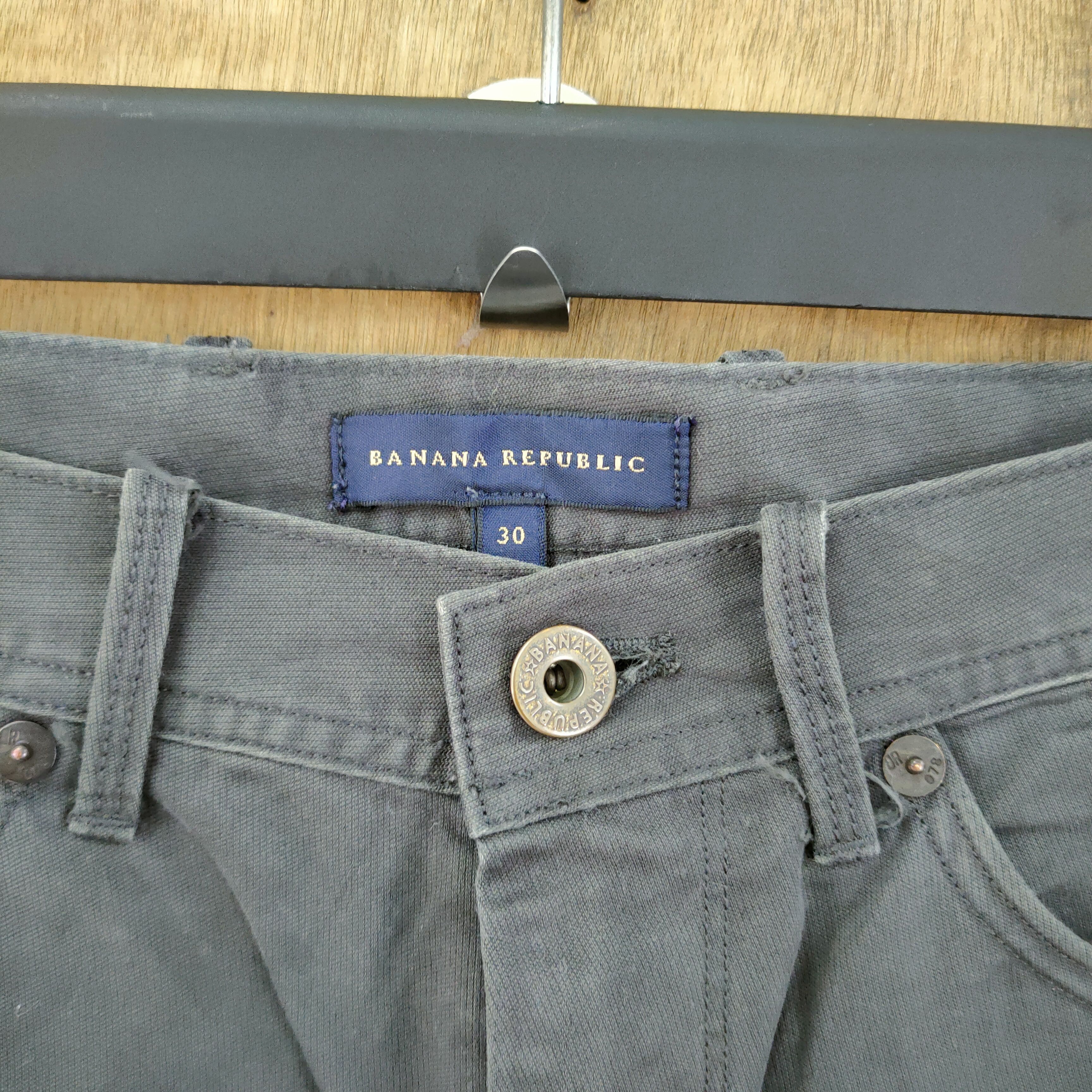 Banana Republic BANANA REPUBLIC STREETWEAR BLACK PANTS Size US 30 / EU 46 - 5 Thumbnail