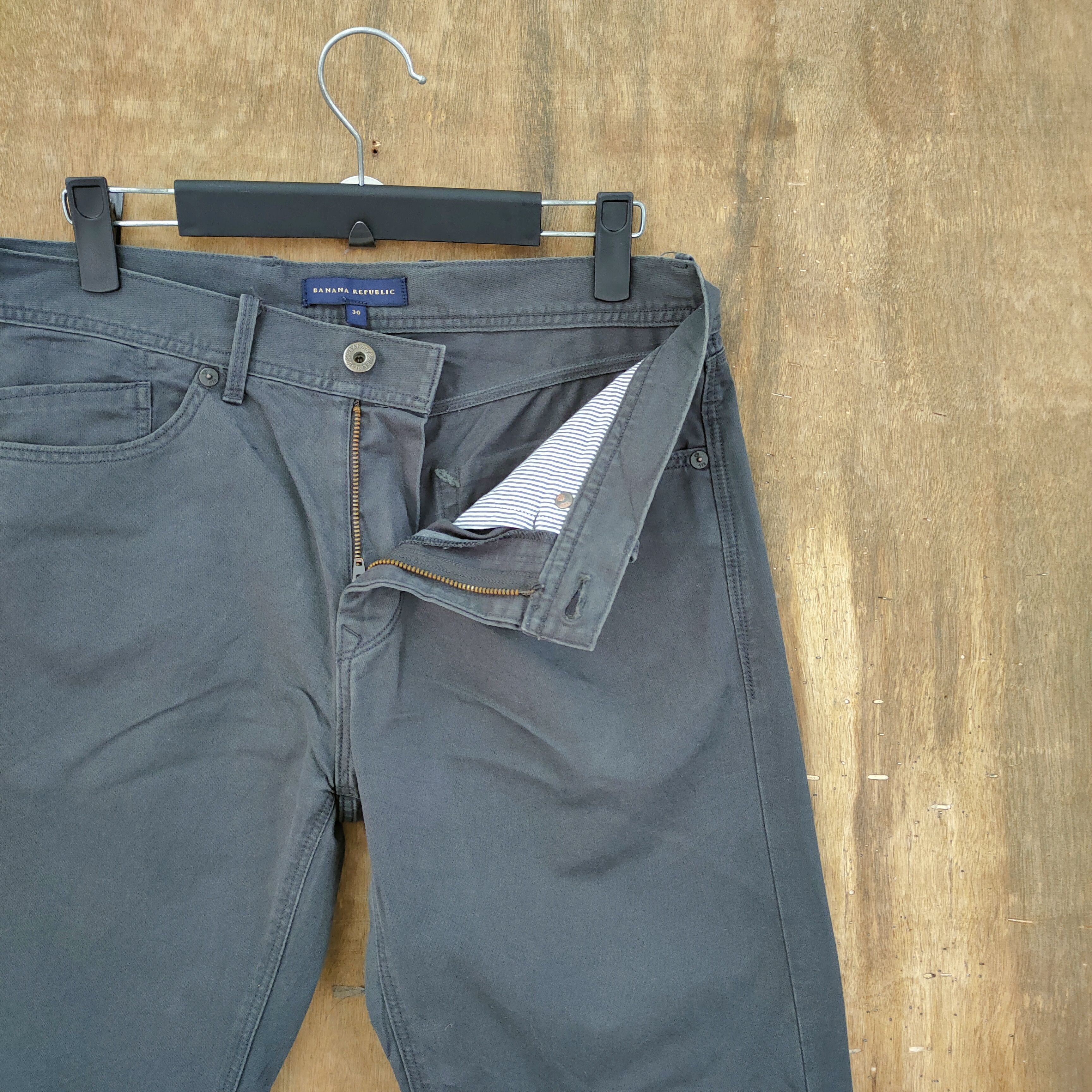 Banana Republic BANANA REPUBLIC STREETWEAR BLACK PANTS Size US 30 / EU 46 - 4 Thumbnail