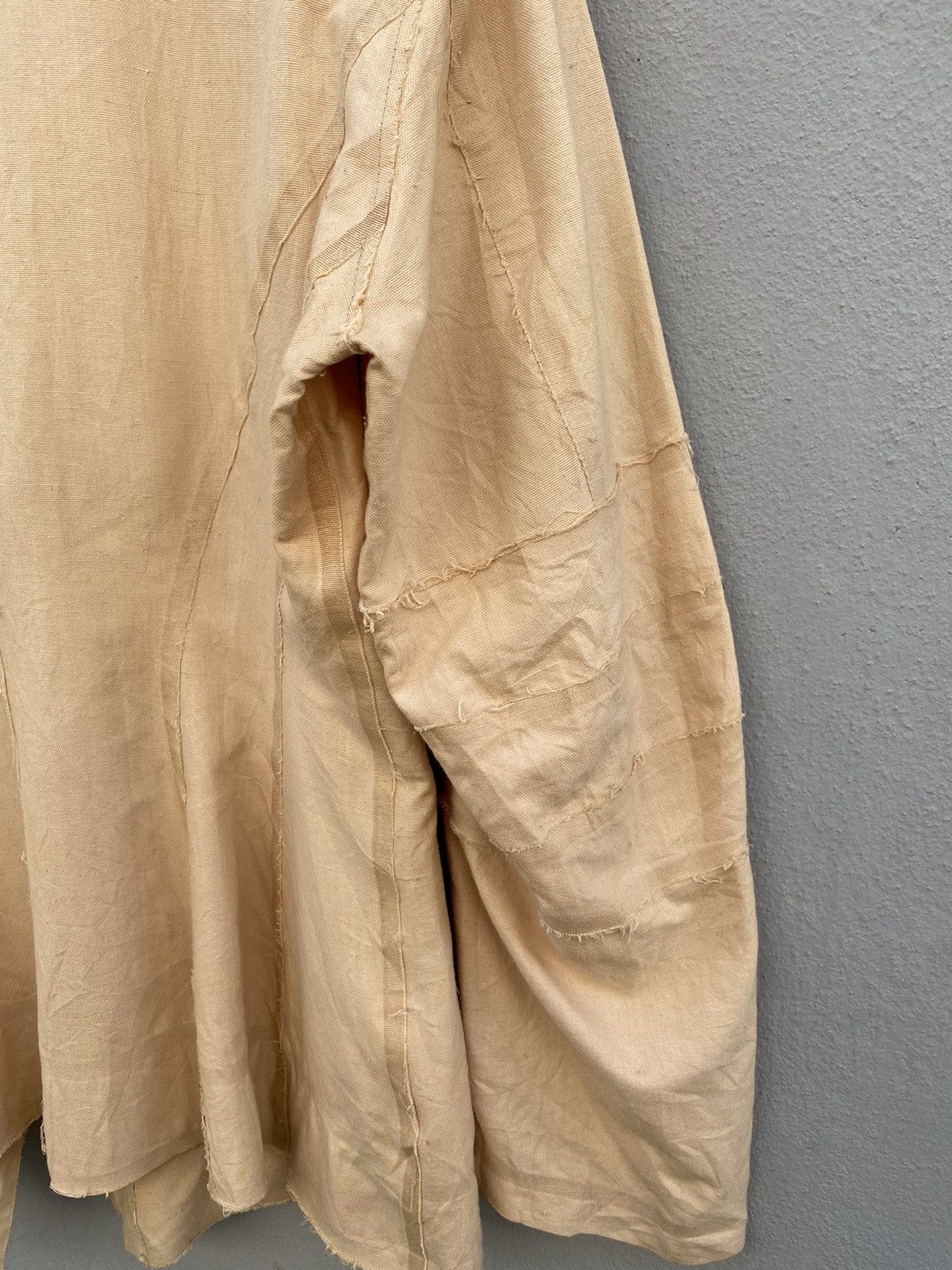 Issey Miyake Vintage 80s ~ 90s Reconstructed ISSEY MIYAKE Glued Blazer Size 40R - 12 Thumbnail