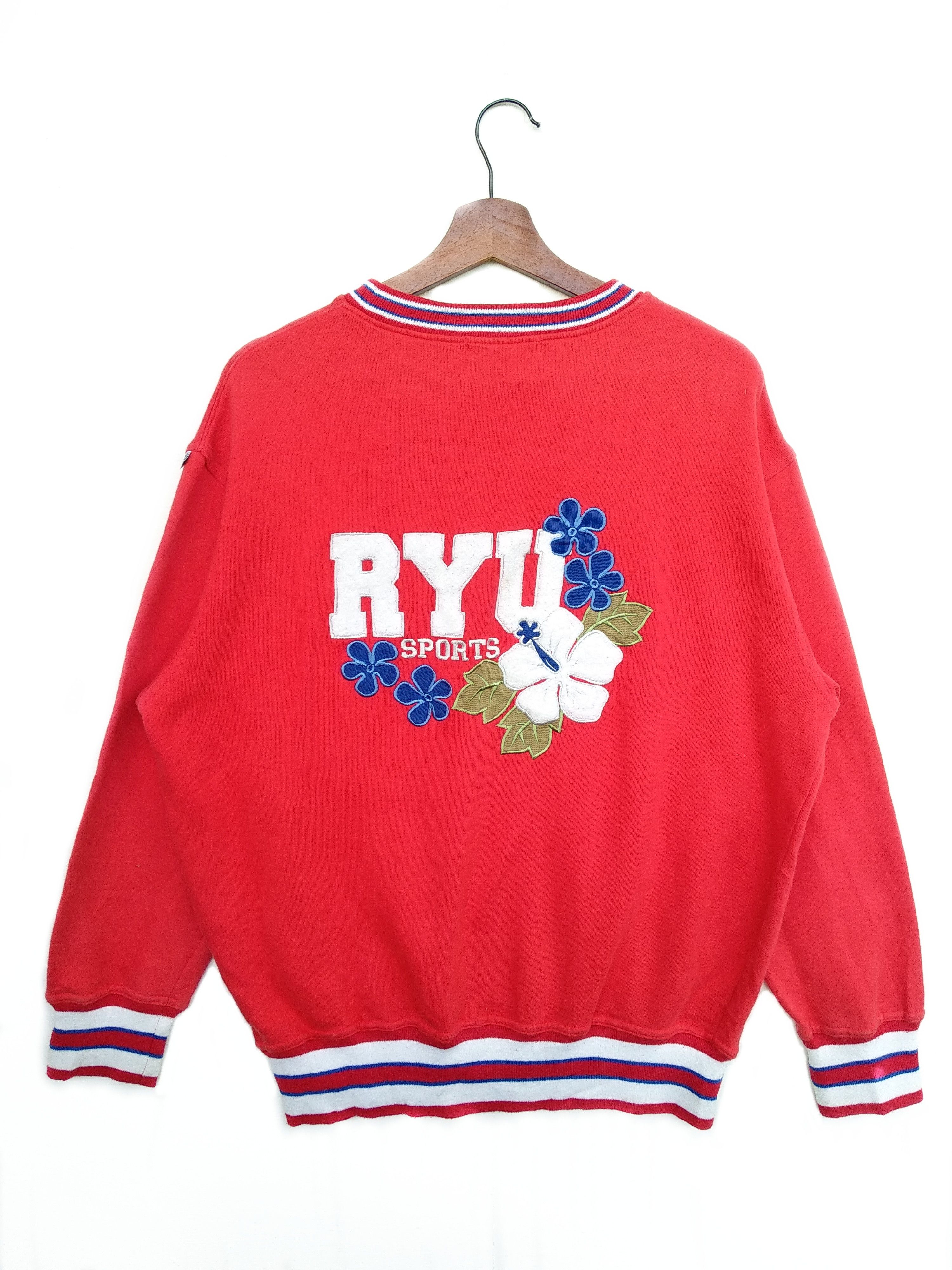 Japanese Brand Vintage Ryu Sports Sweatshirt Size US M / EU 48-50 / 2 - 2 Thumbnail