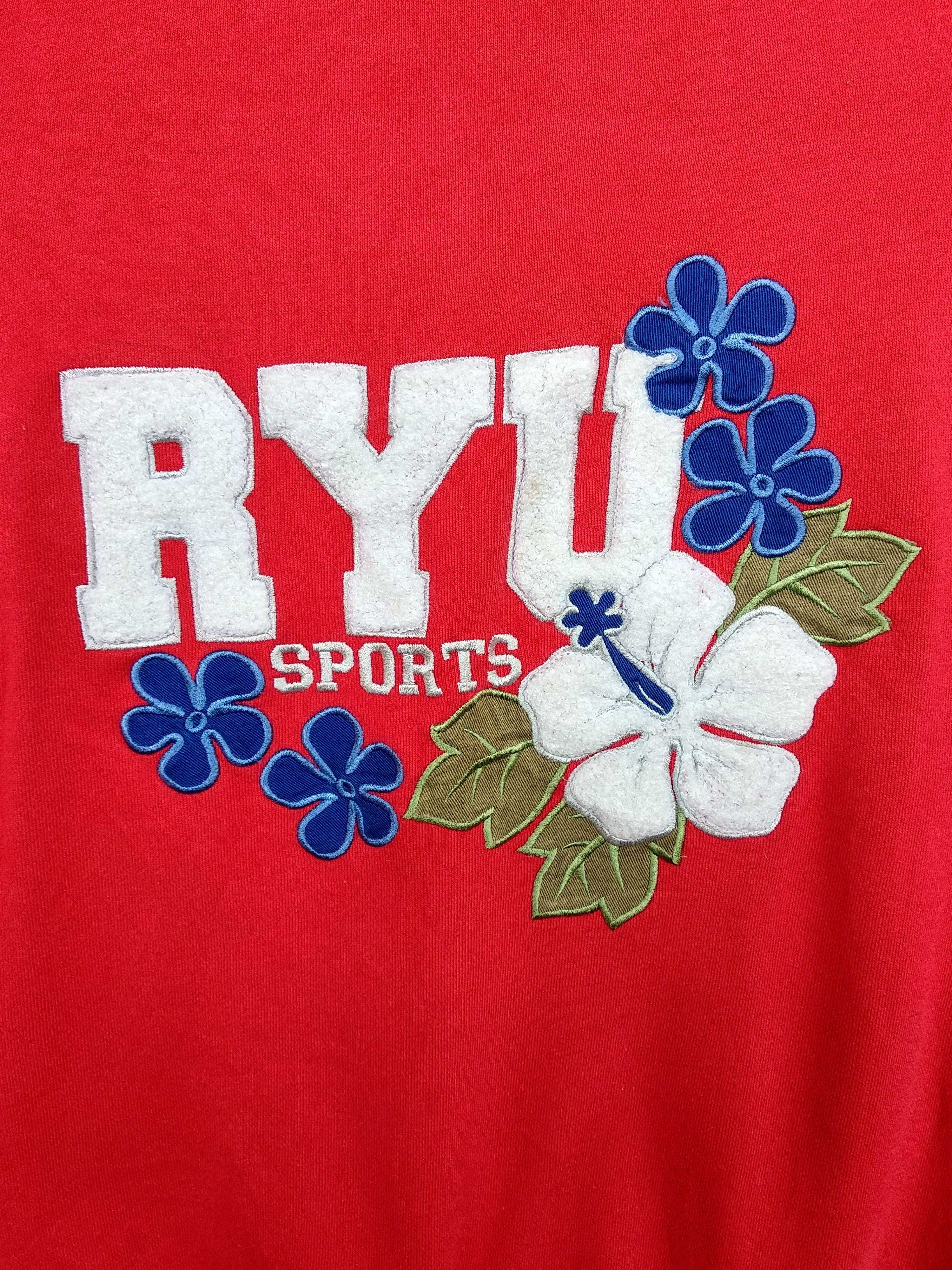 Japanese Brand Vintage Ryu Sports Sweatshirt Size US M / EU 48-50 / 2 - 4 Thumbnail