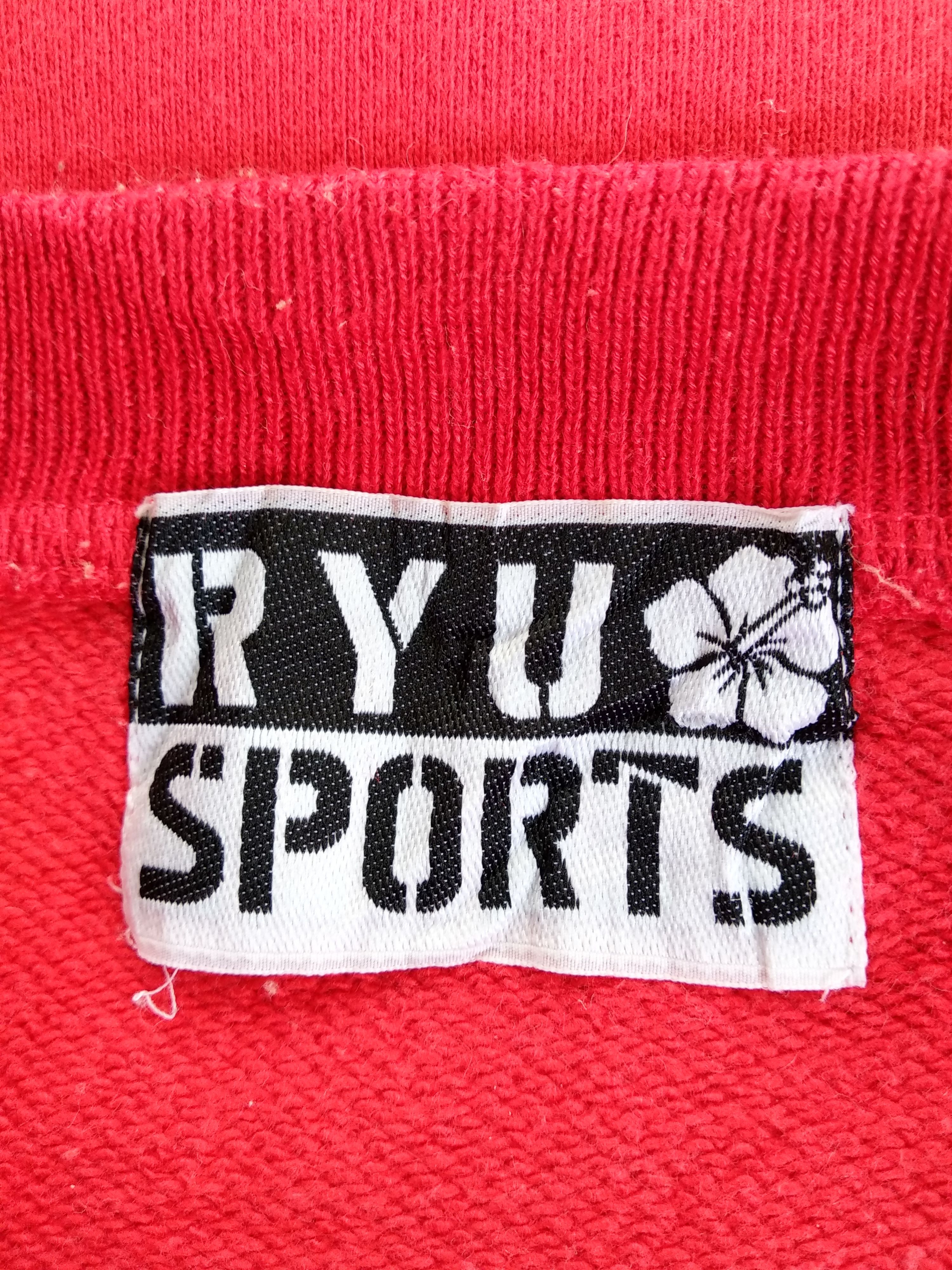 Japanese Brand Vintage Ryu Sports Sweatshirt Size US M / EU 48-50 / 2 - 3 Thumbnail