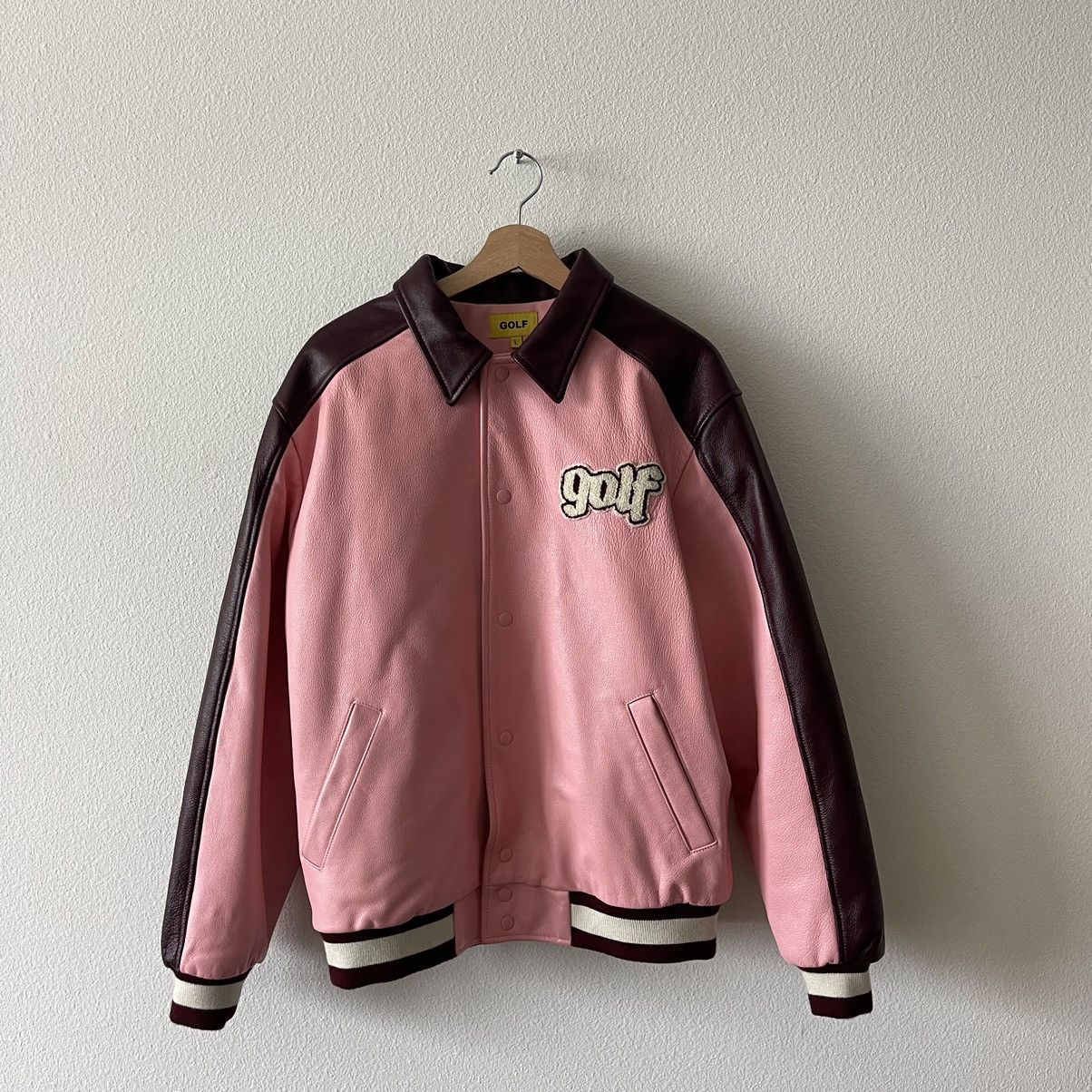 Golf Wang Golfwang Biohazard Racing Leather Jacket | Grailed