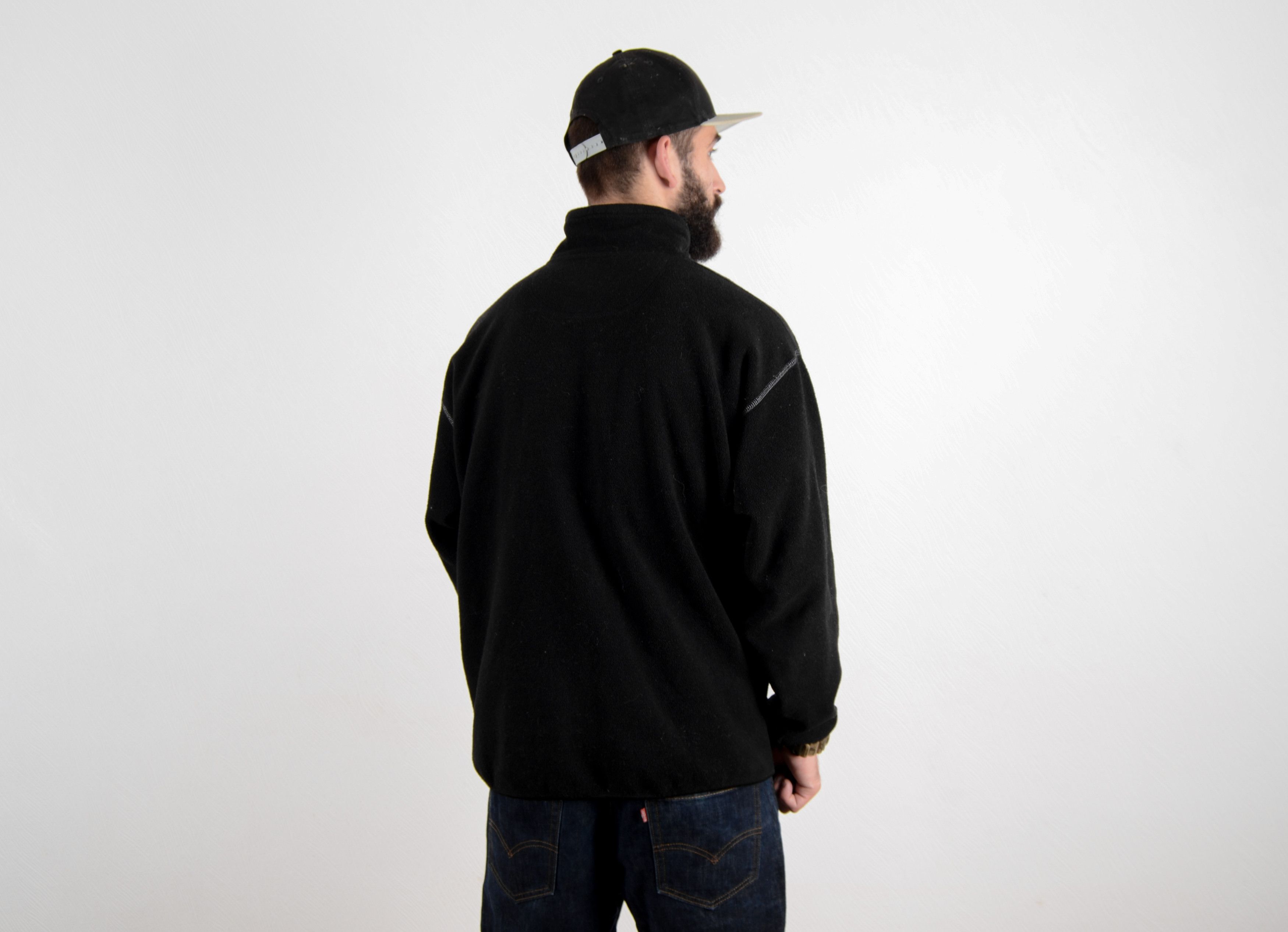 NFL NFL Oakland Raiders Fleece Jacket Pullover Sweatshirt Size US XL / EU 56 / 4 - 4 Thumbnail