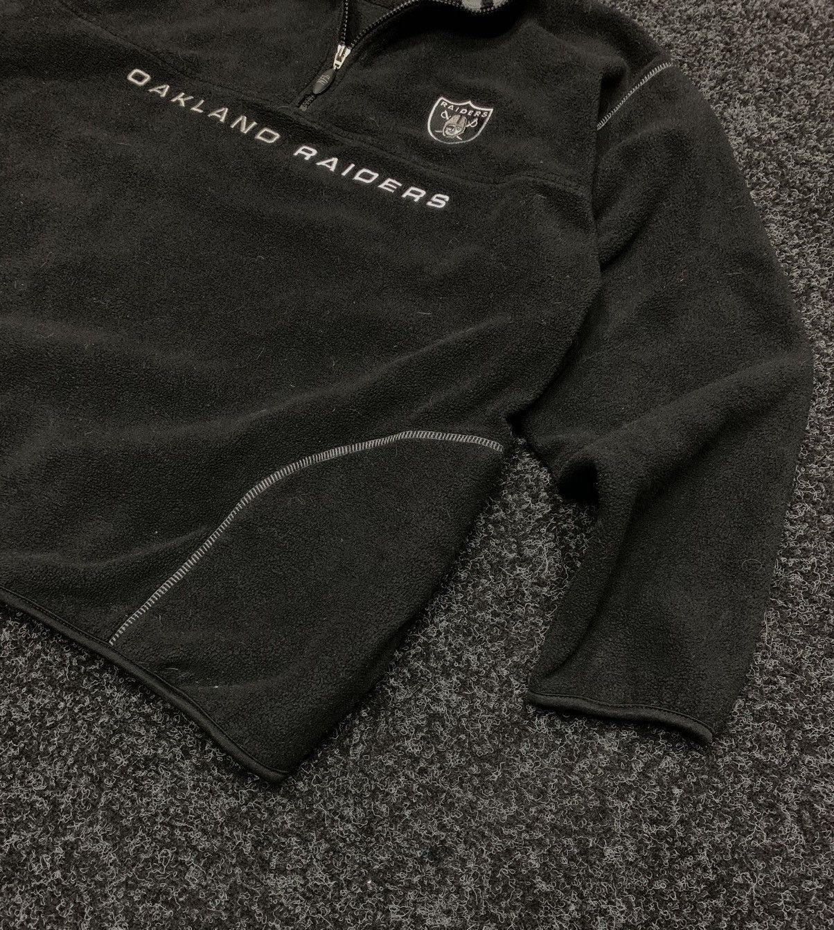 NFL NFL Oakland Raiders Fleece Jacket Pullover Sweatshirt Size US XL / EU 56 / 4 - 7 Thumbnail