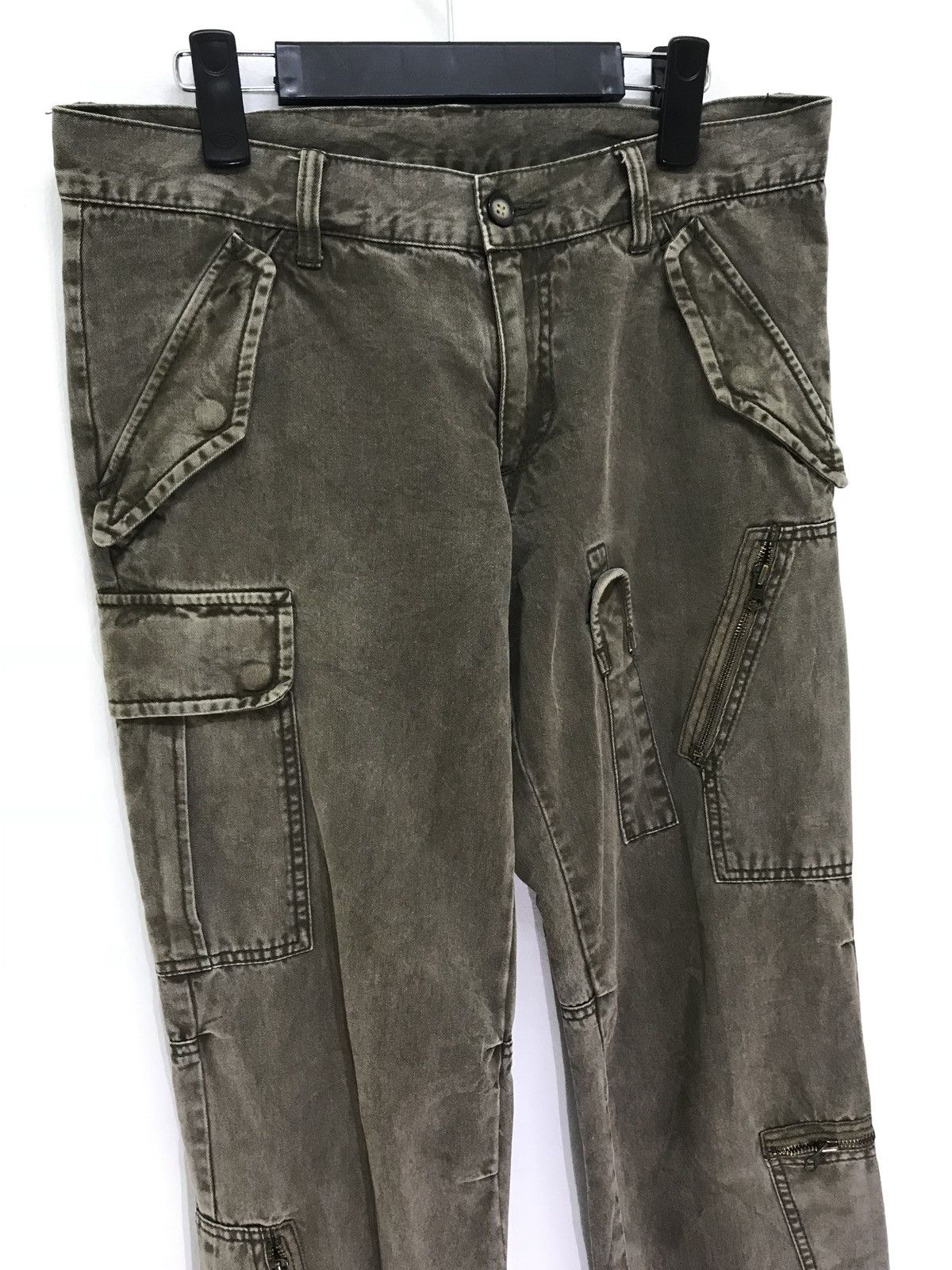 Japanese Brand Multipockets Tactical 291295 Homme Cargo Pant Regular Size US 32 / EU 48 - 5 Thumbnail