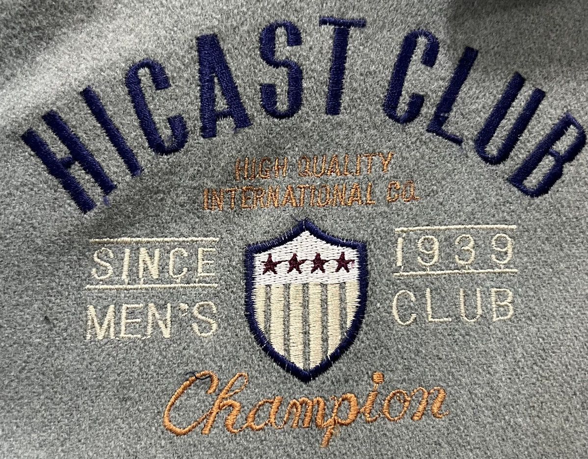 Vintage VINTAGE HICAST CLUB SPORTS WEAR DIVISION VARSITY JACKET Size US L / EU 52-54 / 3 - 5 Thumbnail