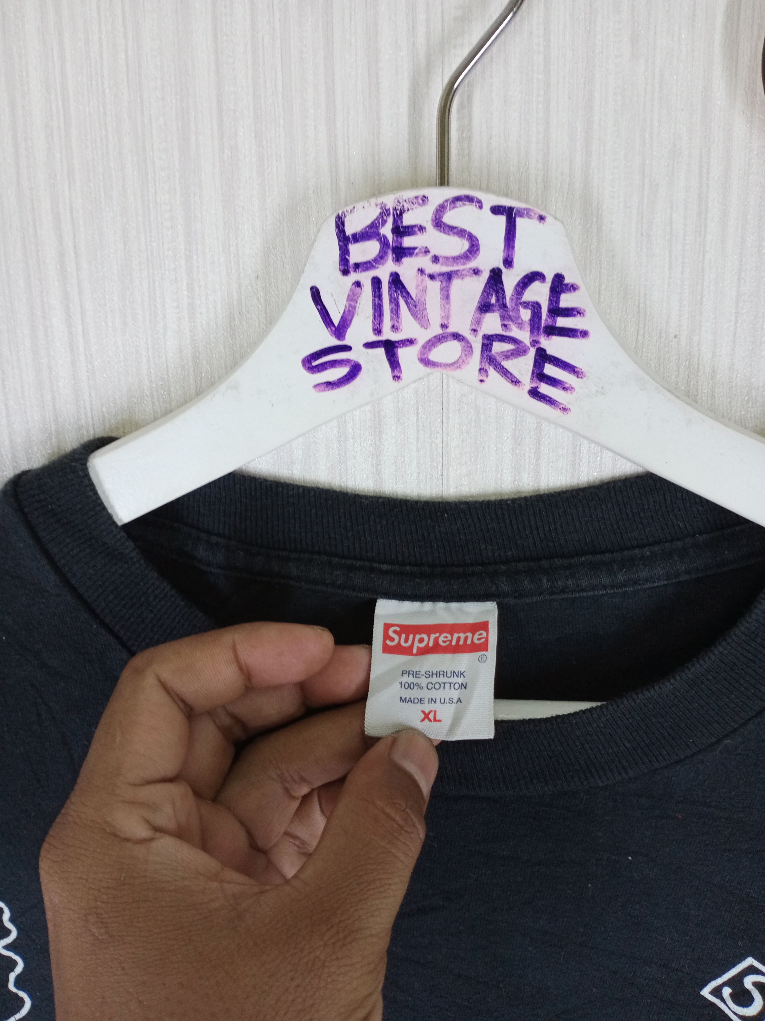 Supreme Supreme X Gonz Heads All Over Tee Black XL Size US XL / EU 56 / 4 - 4 Thumbnail