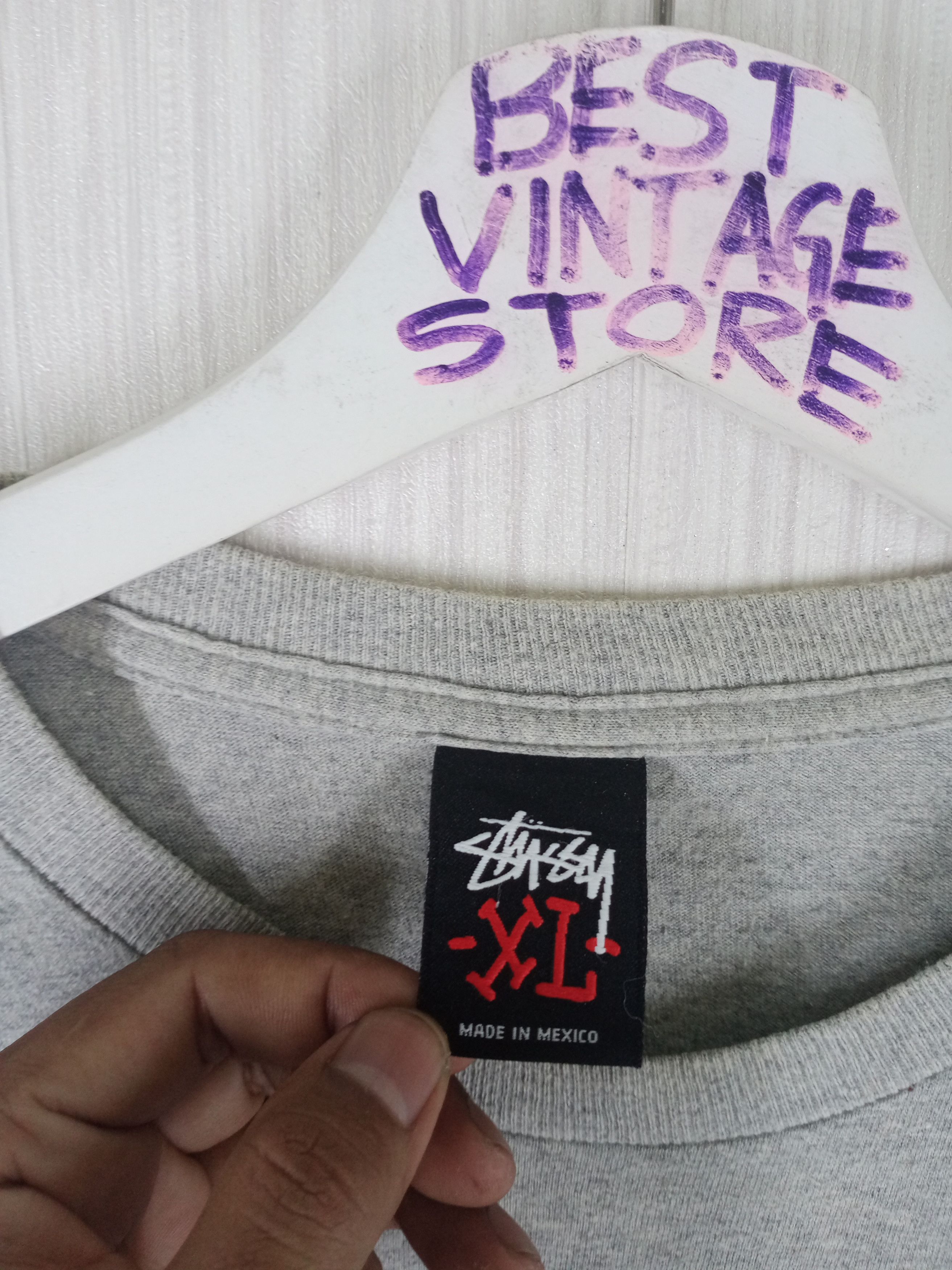 Stussy Vintage Stussy Big Logos T-Shirt Size US XL / EU 56 / 4 - 3 Thumbnail