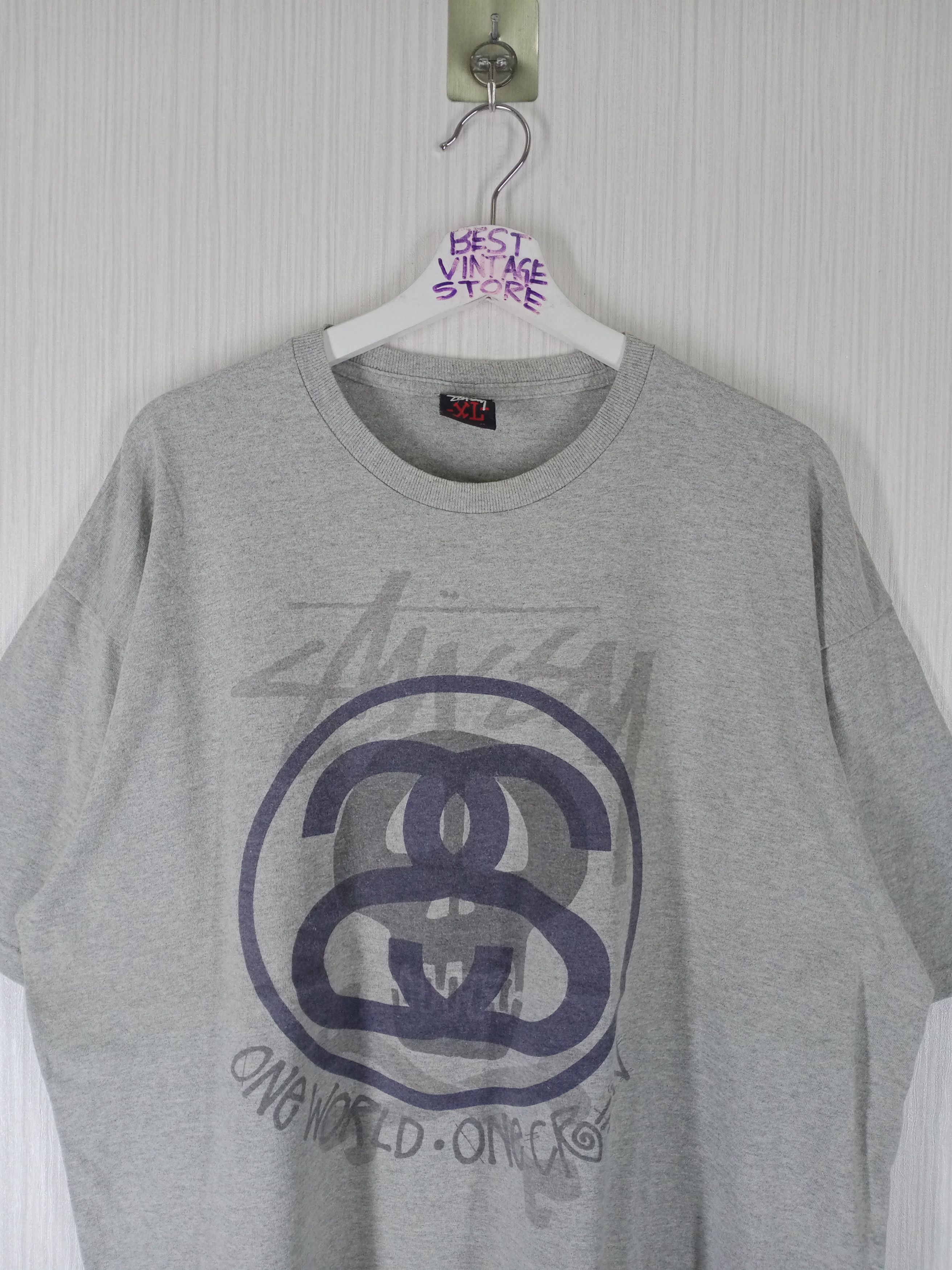 Stussy Vintage Stussy Big Logos T-Shirt Size US XL / EU 56 / 4 - 2 Thumbnail