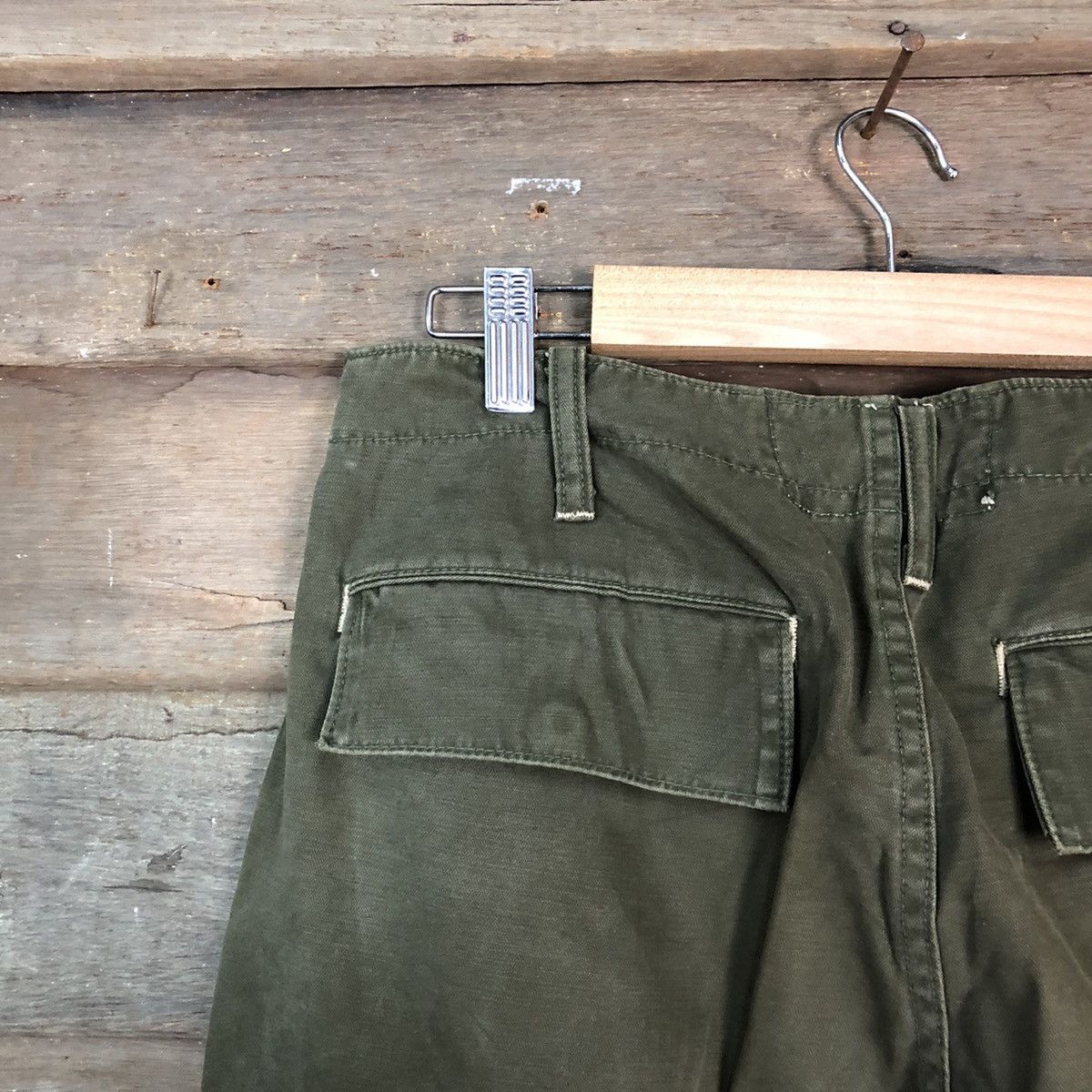 Japanese Brand DLL blue way Green Cargo tactical Multipocket Pants #1485 Size US 30 / EU 46 - 12 Thumbnail