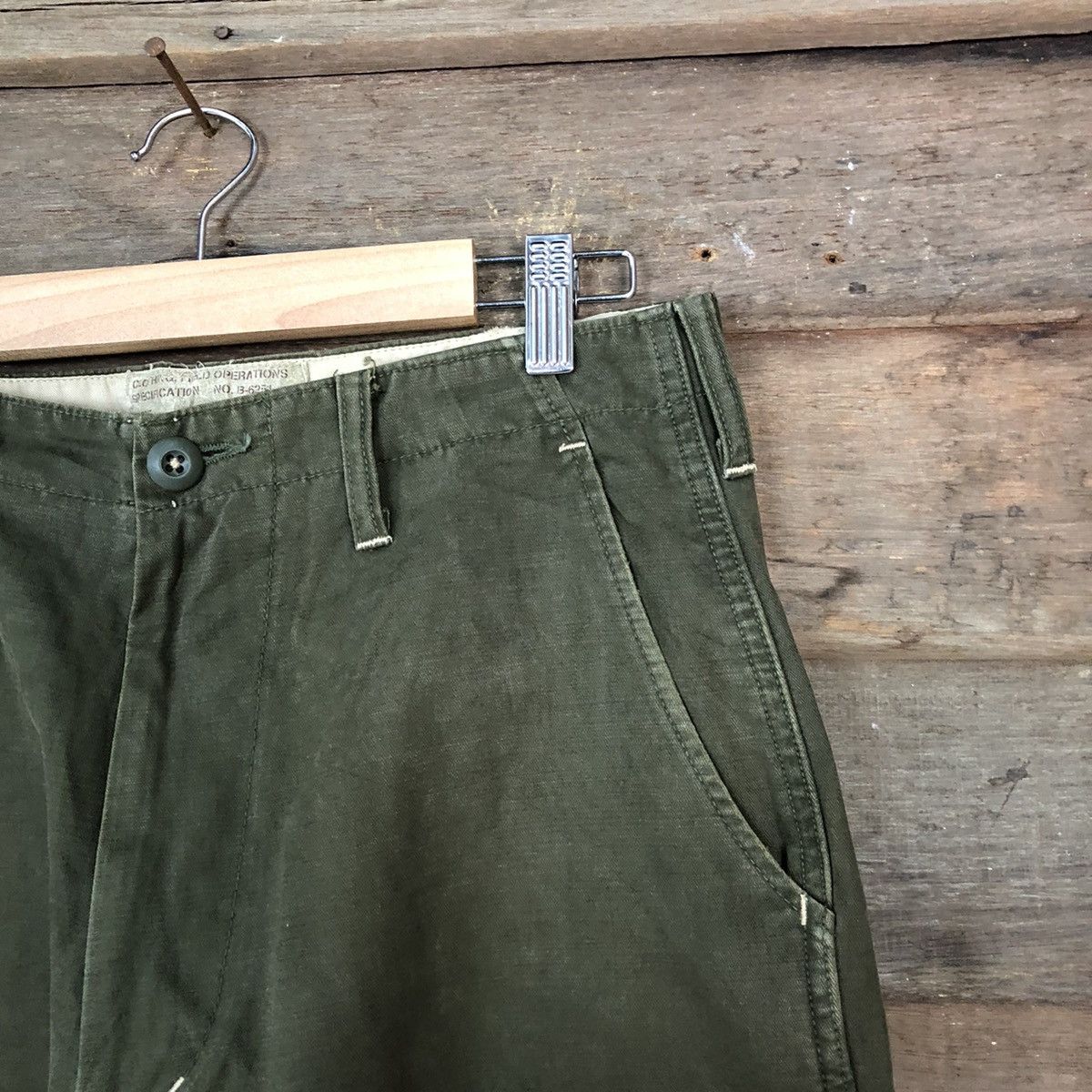 Japanese Brand DLL blue way Green Cargo tactical Multipocket Pants #1485 Size US 30 / EU 46 - 7 Thumbnail