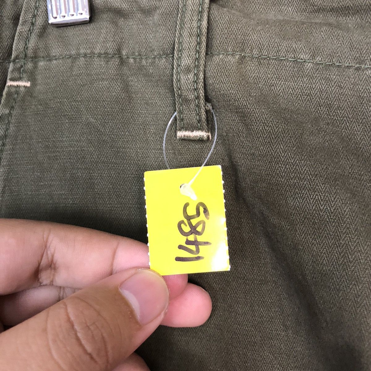 Japanese Brand DLL blue way Green Cargo tactical Multipocket Pants #1485 Size US 30 / EU 46 - 8 Thumbnail