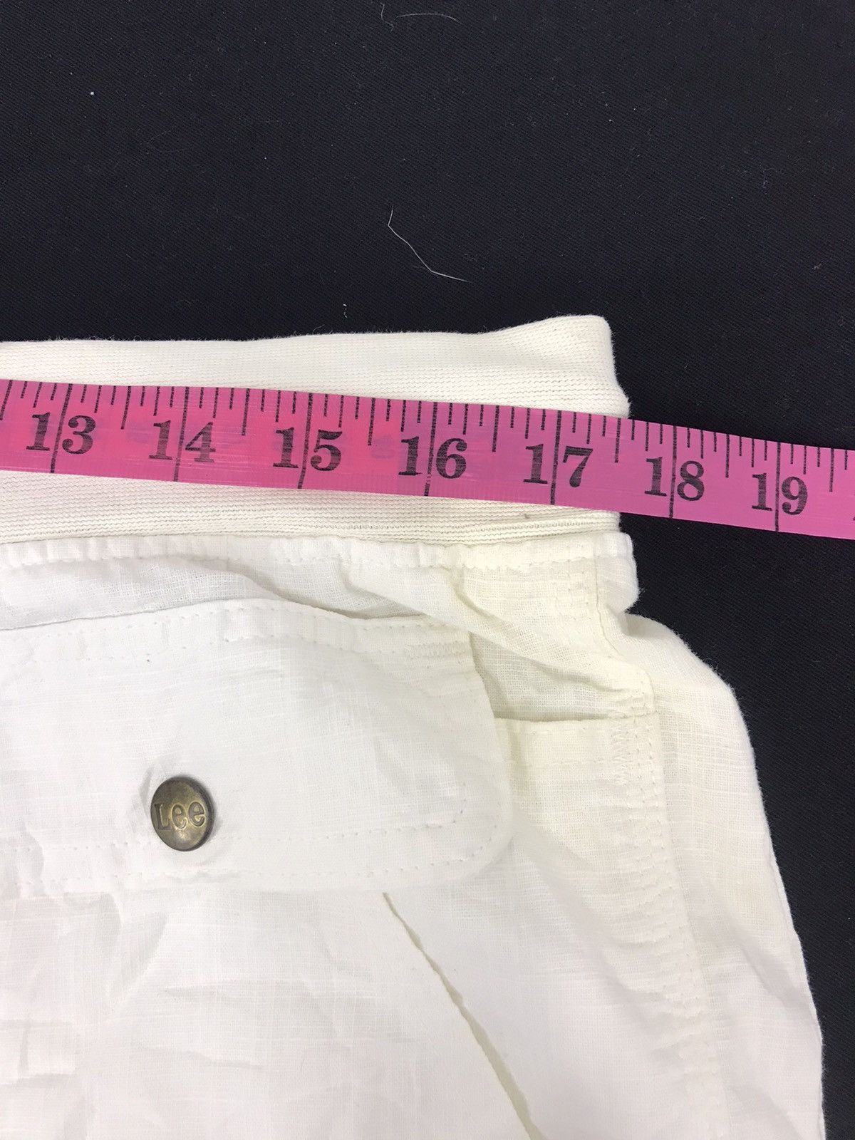 Lee 90s LEE Union Made Sanforized Short Pant Simple Design Size US 34 / EU 50 - 6 Thumbnail