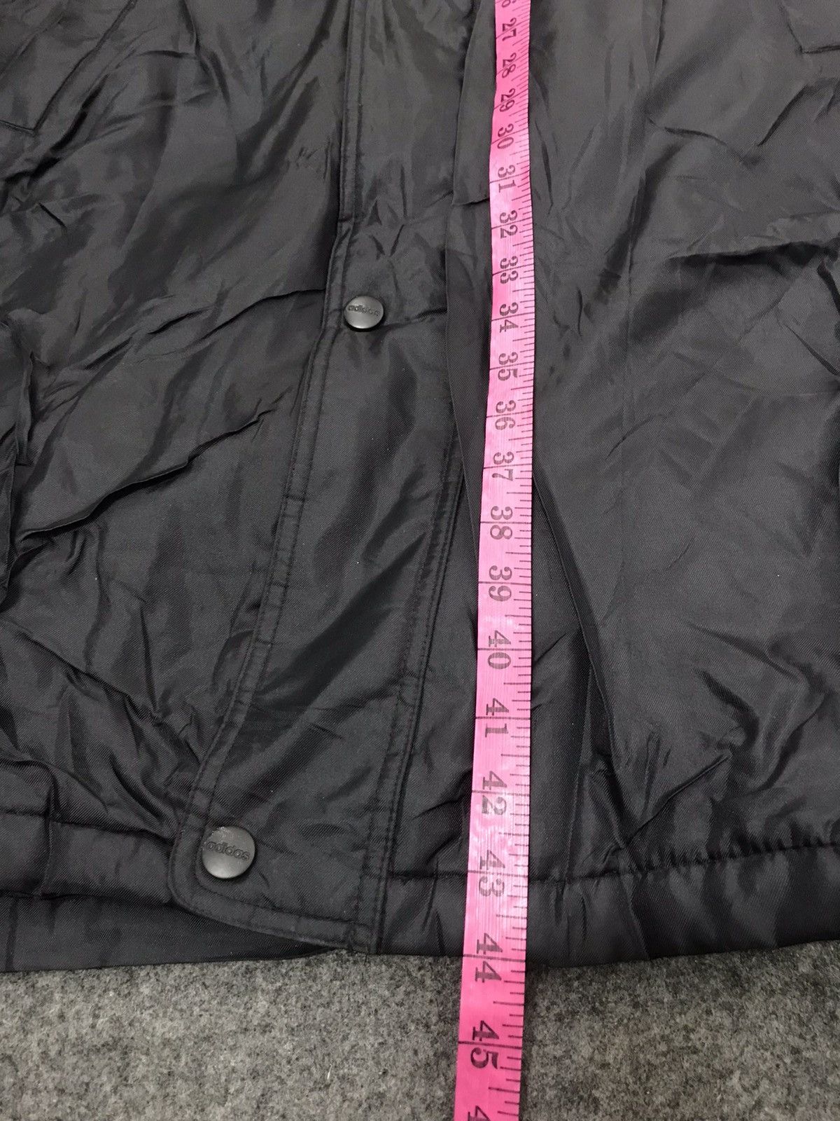 Adidas Vintage 90s Adidas Trefoil Big Logo Padded Parka Jacket Size US L / EU 52-54 / 3 - 6 Thumbnail