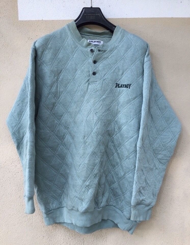 Playboy Vintage playboy sweatshirt Size US M / EU 48-50 / 2 - 1 Thumbnail