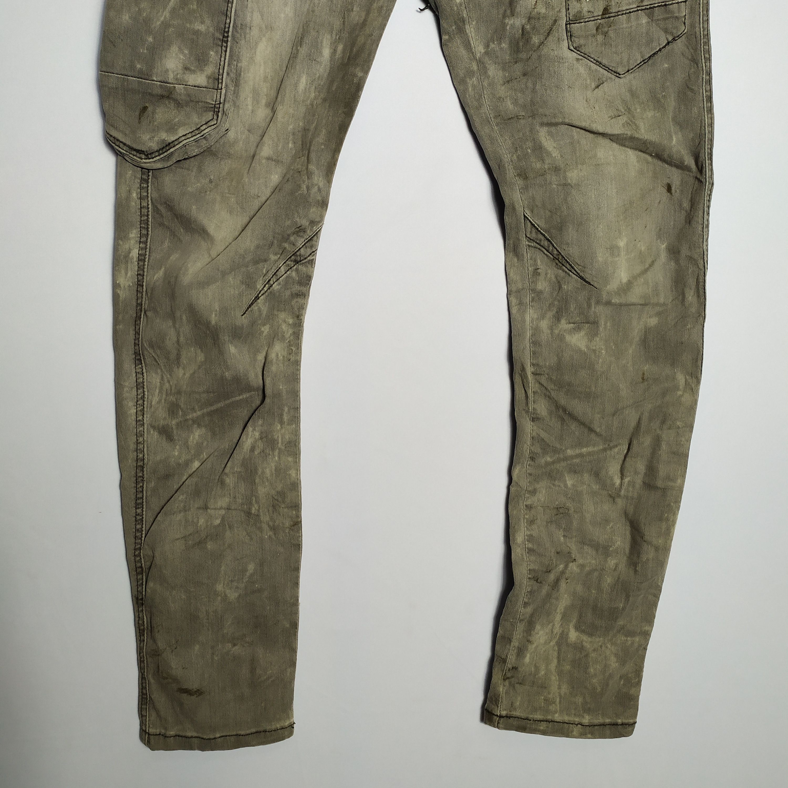 Japanese Brand VINTAGE I'Z FRONTIER CARGO PANTS/FADED/STAIN Size US 30 / EU 46 - 5 Thumbnail