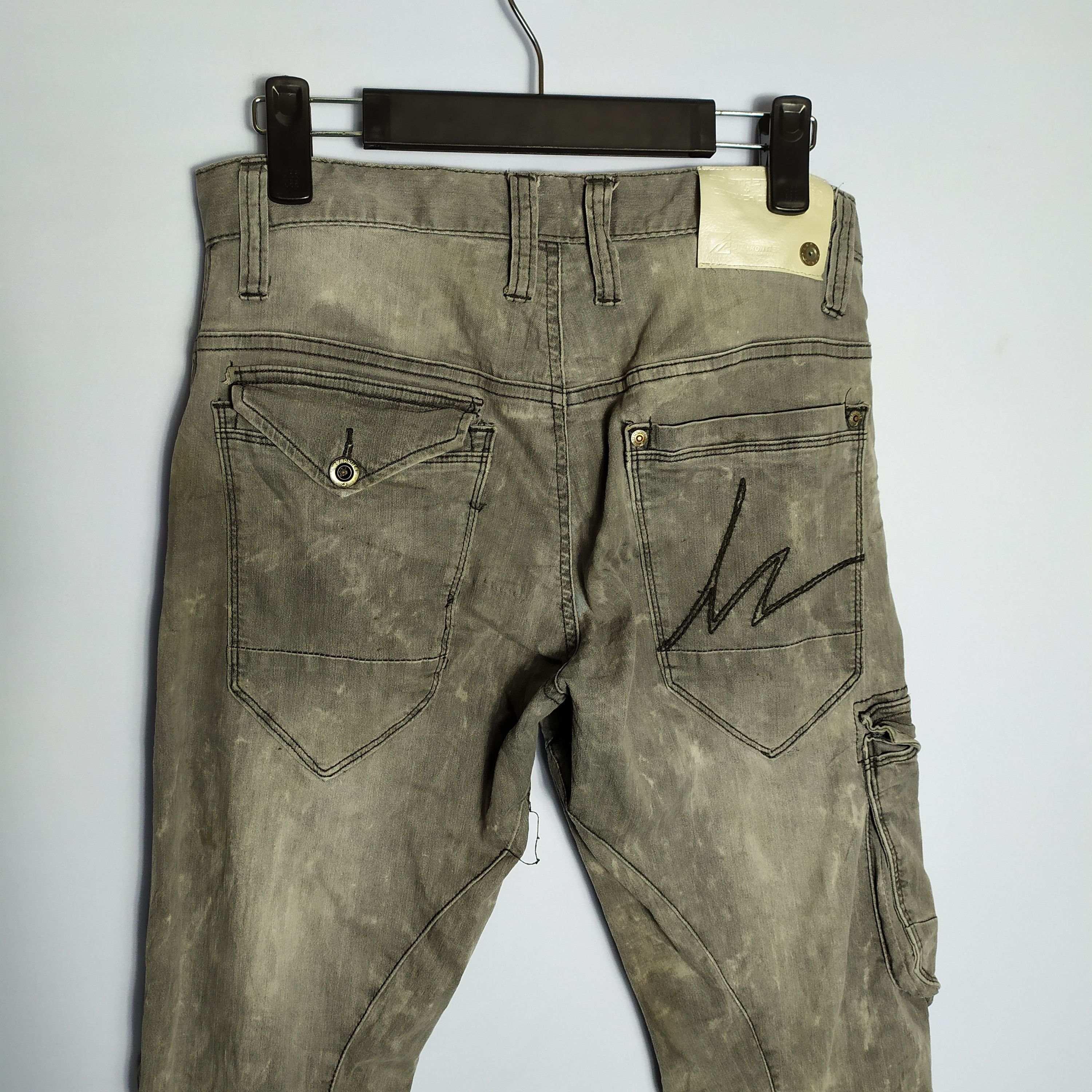 Japanese Brand VINTAGE I'Z FRONTIER CARGO PANTS/FADED/STAIN Size US 30 / EU 46 - 9 Thumbnail
