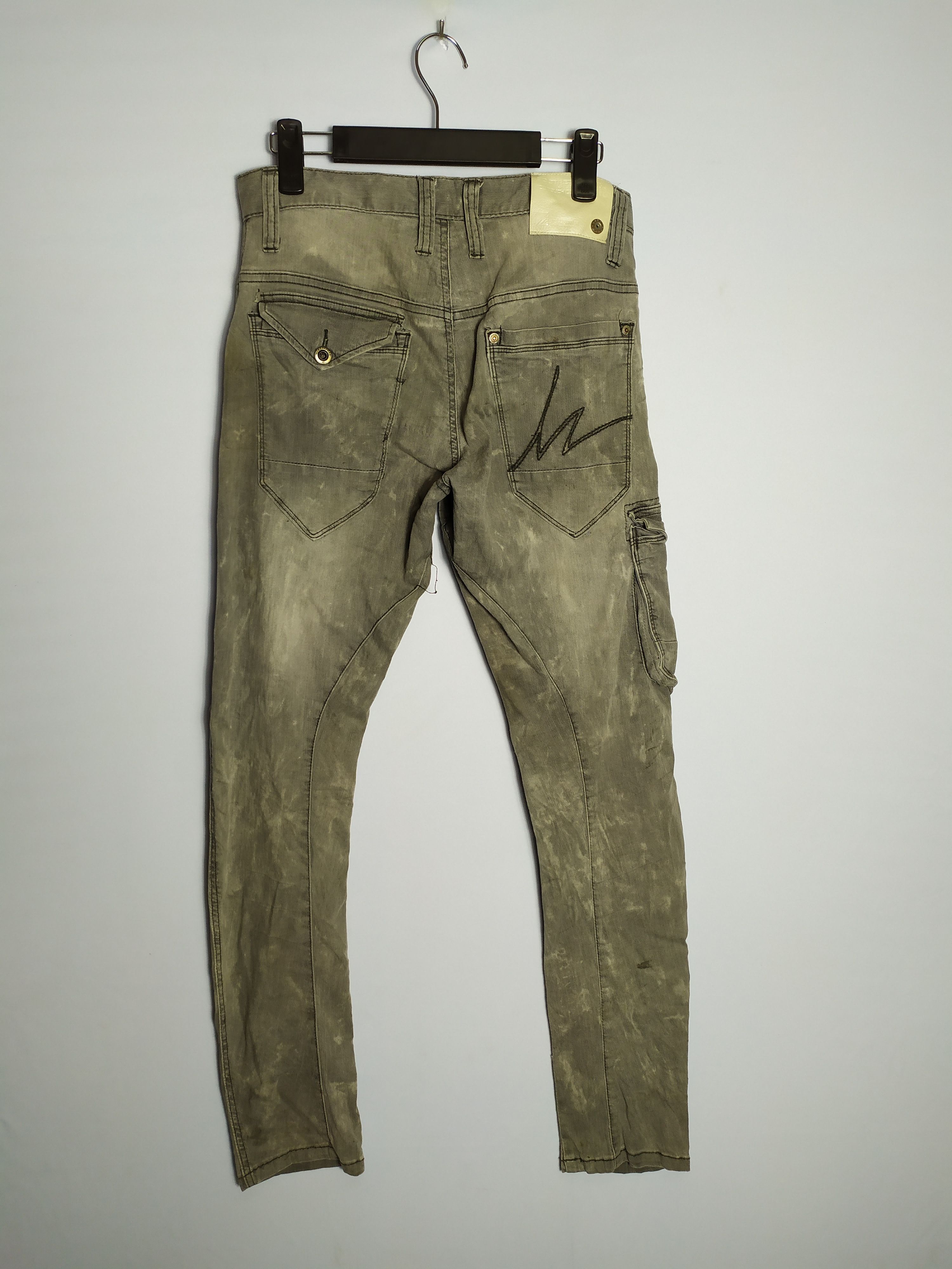 Japanese Brand VINTAGE I'Z FRONTIER CARGO PANTS/FADED/STAIN Size US 30 / EU 46 - 10 Thumbnail