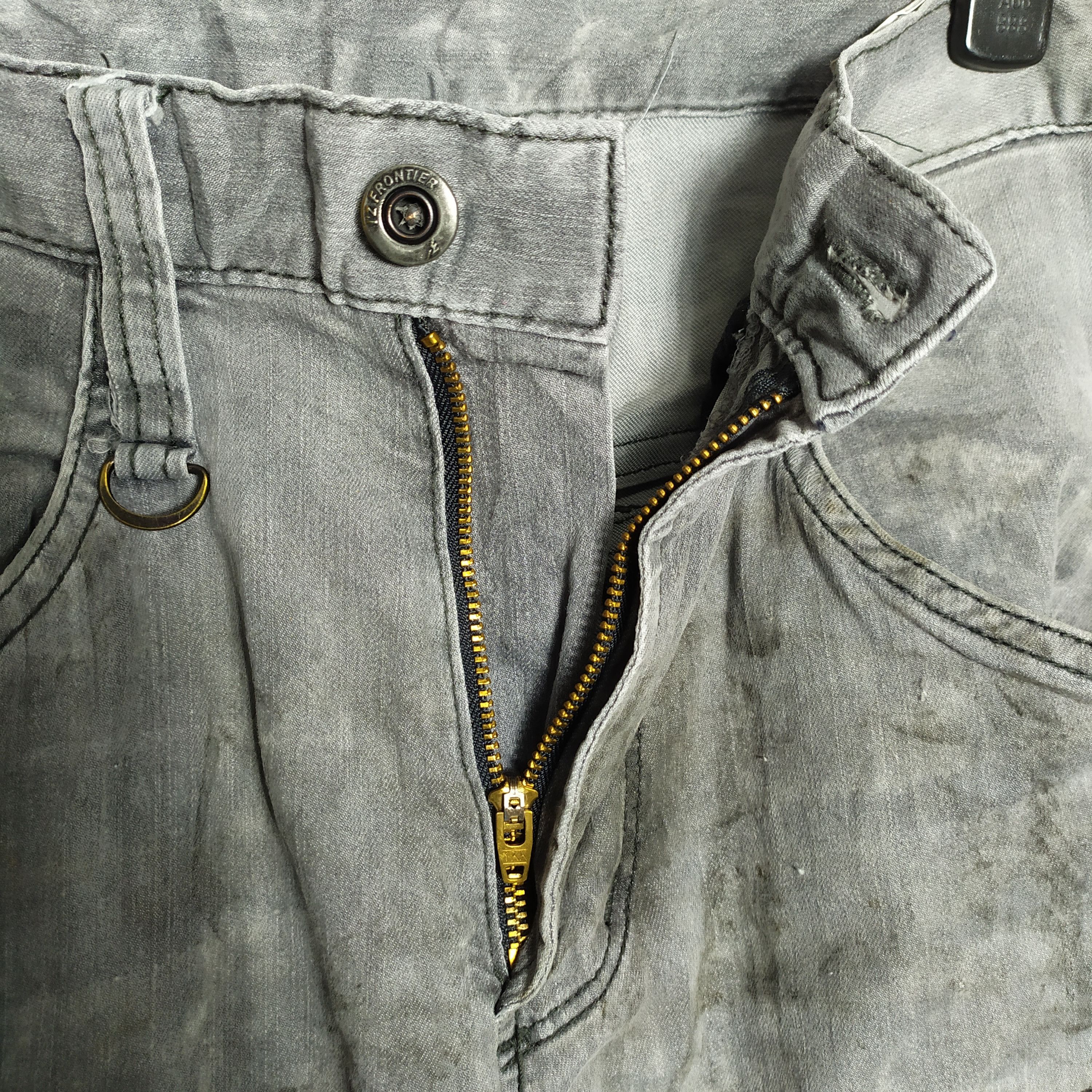 Japanese Brand VINTAGE I'Z FRONTIER CARGO PANTS/FADED/STAIN Size US 30 / EU 46 - 6 Thumbnail