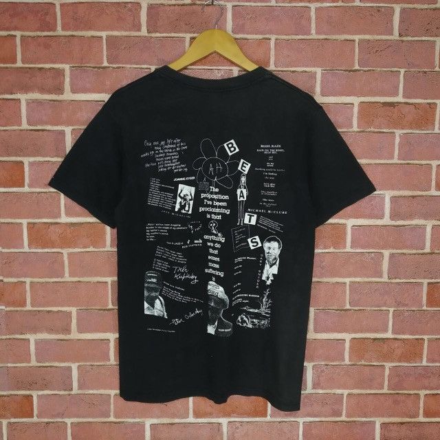 Fruit Of The Loom × POP MAGAZINE Vintage 90s Broadshirt Poetry Magazine Kerouac Punk T-shirt Size US M / EU 48-50 / 2 - 2 Thumbnail