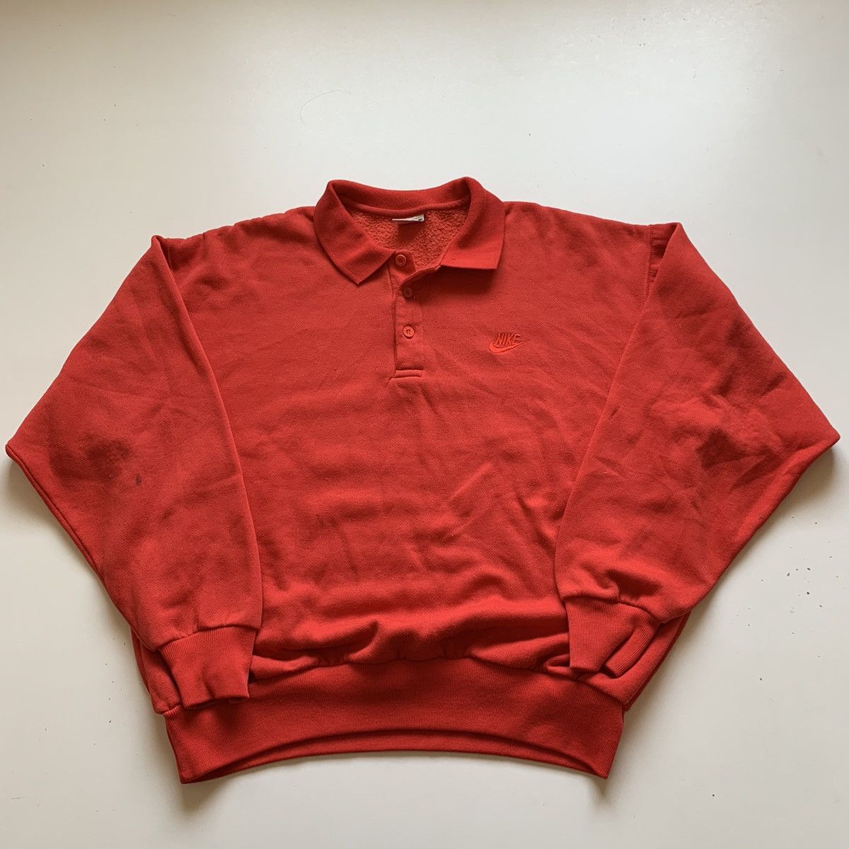 swoosh collared shirt