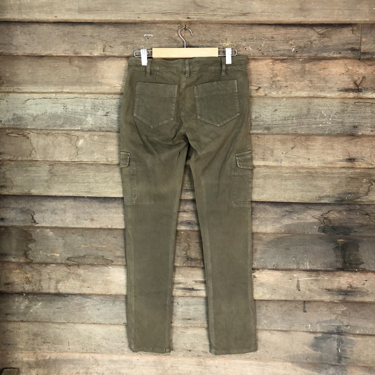 Japanese Brand DLL Reflect Brown Cargo utility Multipocket Pants #1494 Size US 29 - 10 Thumbnail