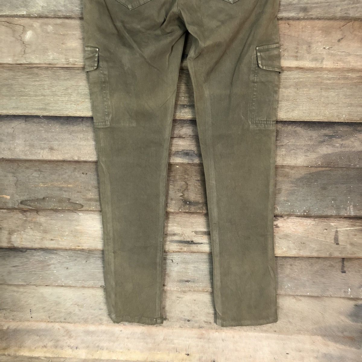 Japanese Brand DLL Reflect Brown Cargo utility Multipocket Pants #1494 Size US 29 - 12 Thumbnail