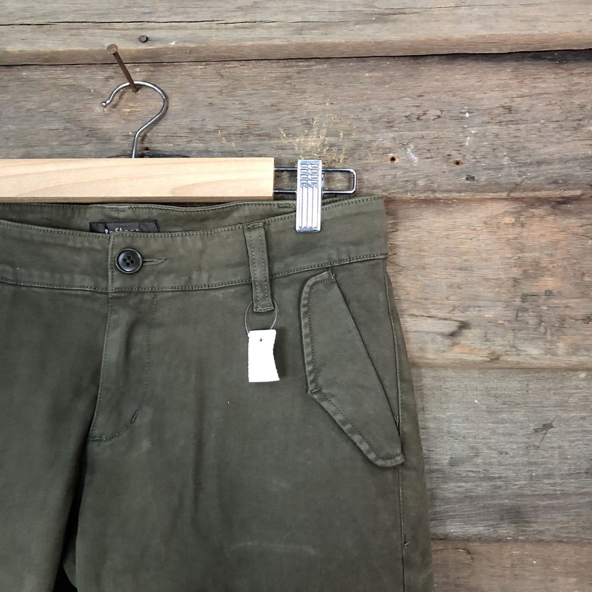 Japanese Brand DLL Reflect Brown Cargo utility Multipocket Pants #1494 Size US 29 - 5 Thumbnail