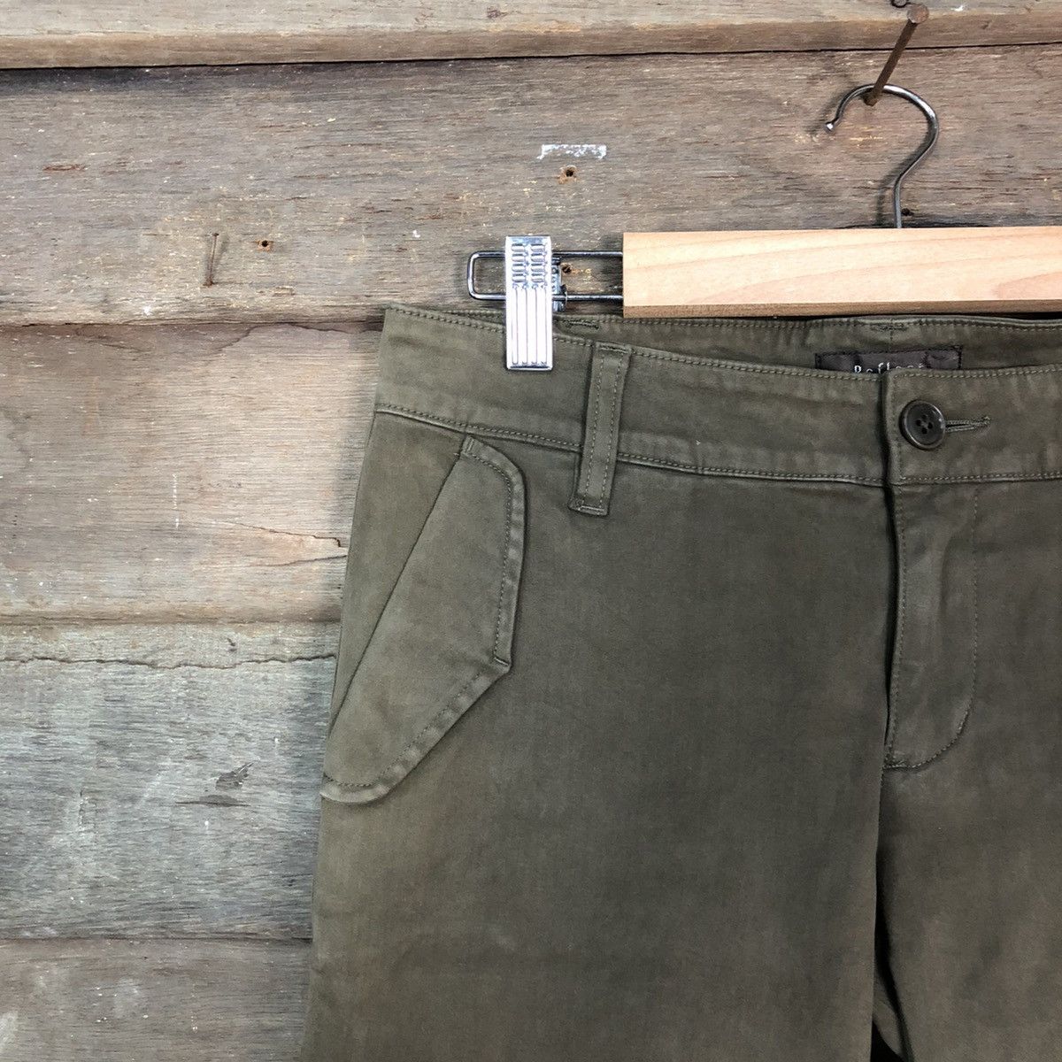 Japanese Brand DLL Reflect Brown Cargo utility Multipocket Pants #1494 Size US 29 - 4 Thumbnail