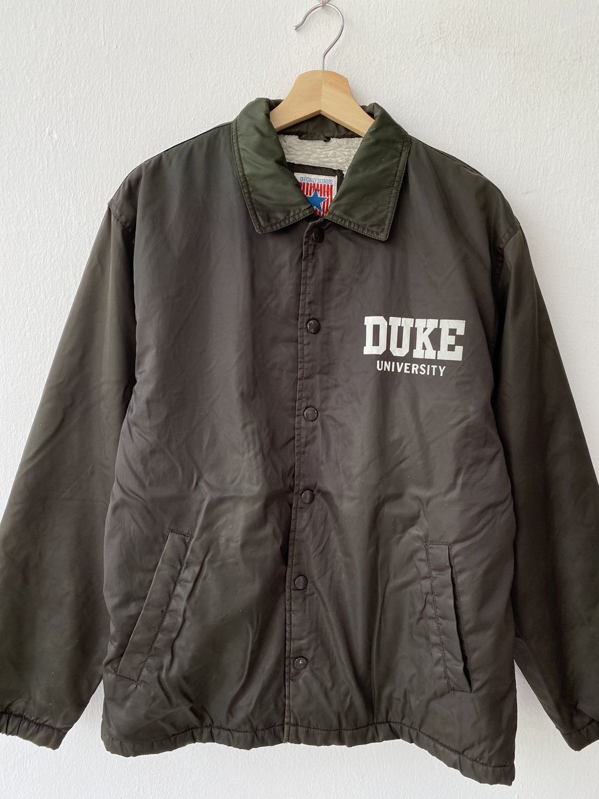 Other Vintage 90’s Duke University Sherpa Light Jacket Size US M / EU 48-50 / 2 - 2 Thumbnail