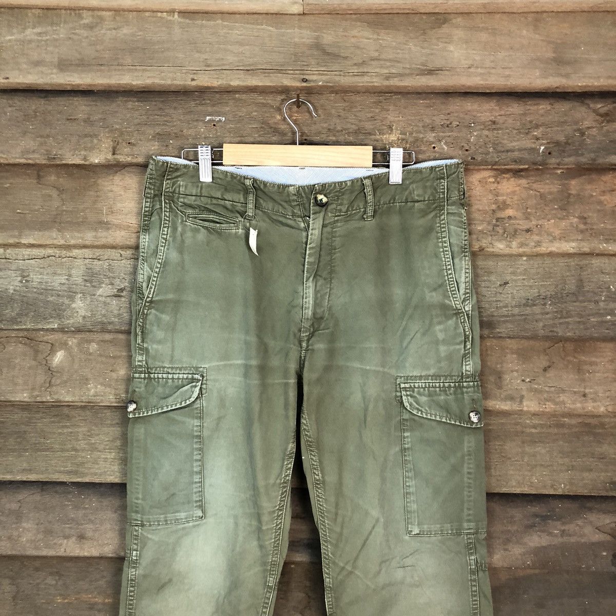BEAUTY&YOUTH DLL Beauty & Youth Cargo faded Multipocket Pants #1496 Size US 32 / EU 48 - 2 Thumbnail