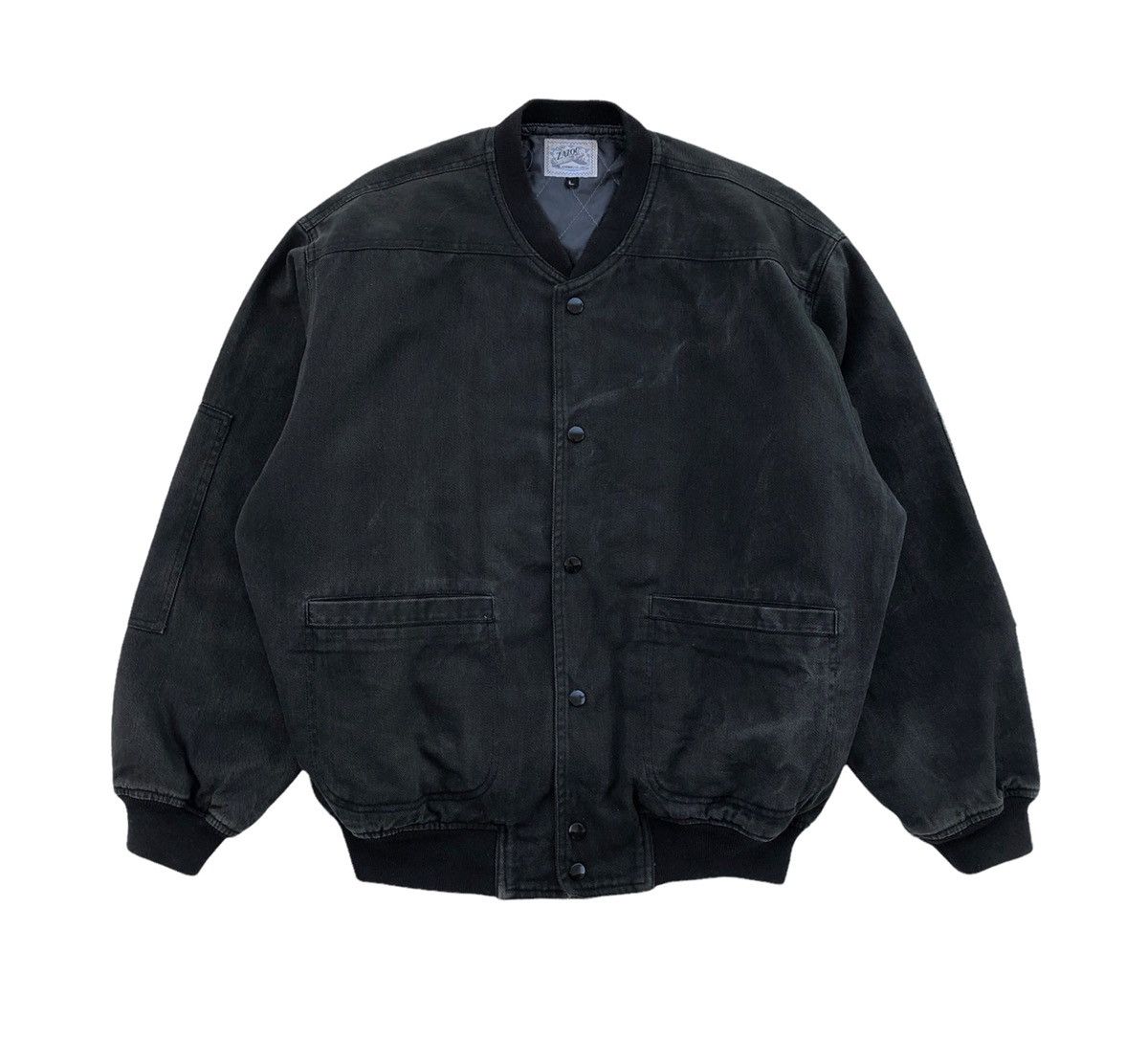 Johnbull Vintage Johnbull Zazou For Men Denim Bomber Jacket Size US L / EU 52-54 / 3 - 3 Thumbnail