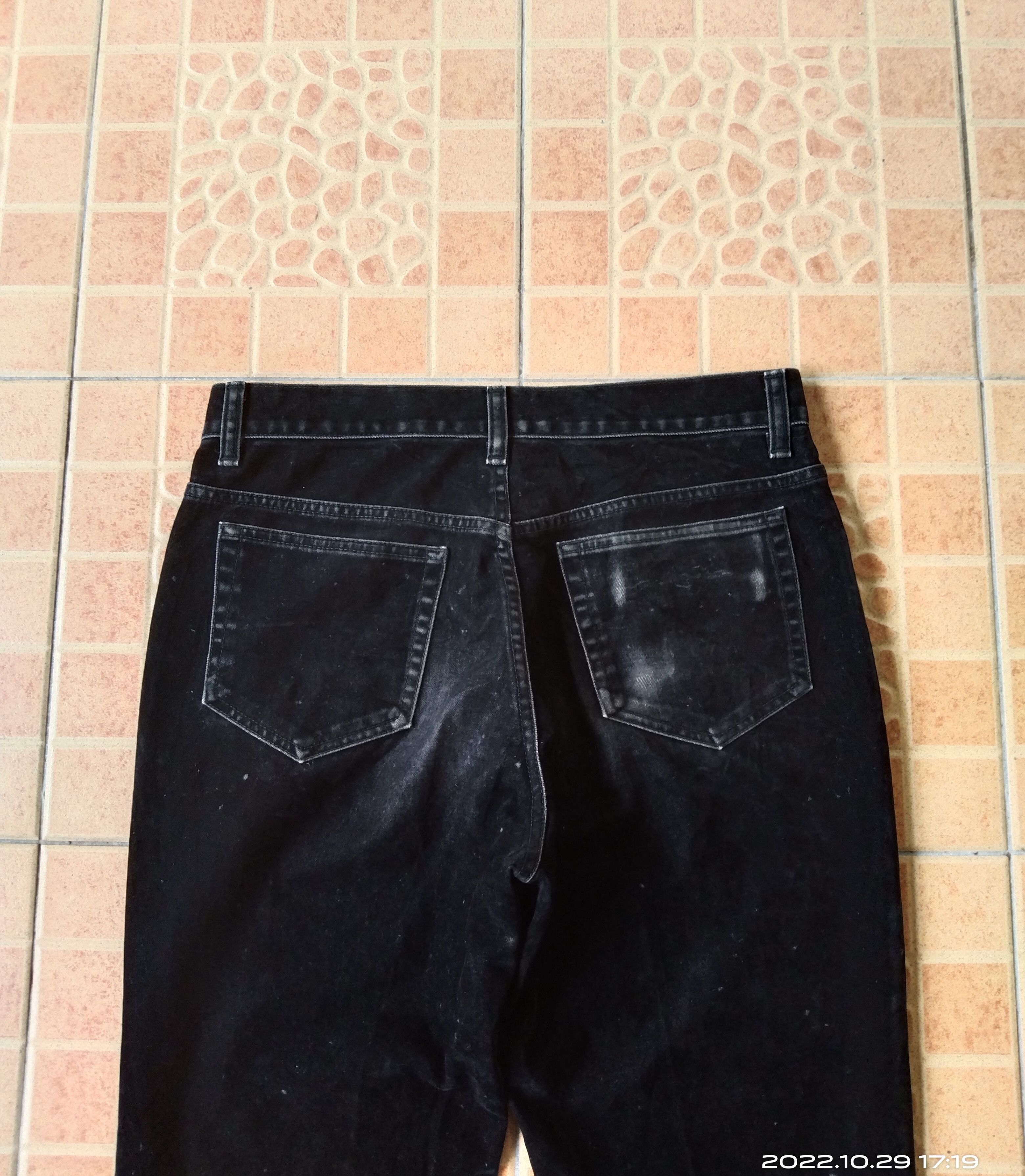 Japanese Brand × Velvet FLARE🔥DiSTRESSED VELVET BLACK CHANGING TIVES MADE IN JAPAN Size US 29 - 5 Thumbnail