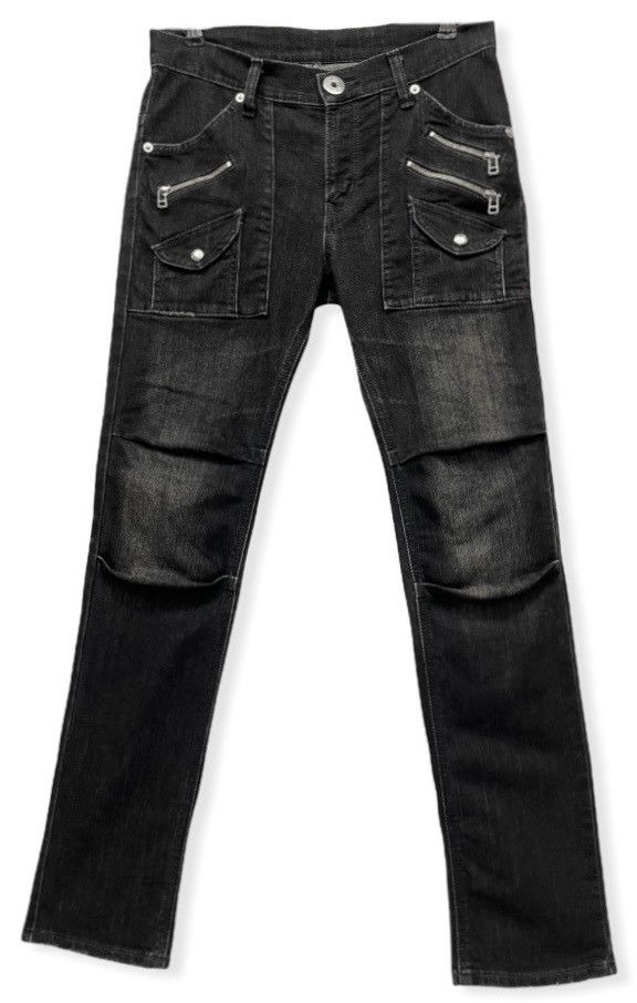 Lee Lee Japan Multi-Zip Buckle Pants Y2K Saint Laurent Vibe Size US 30 / EU 46 - 3 Thumbnail
