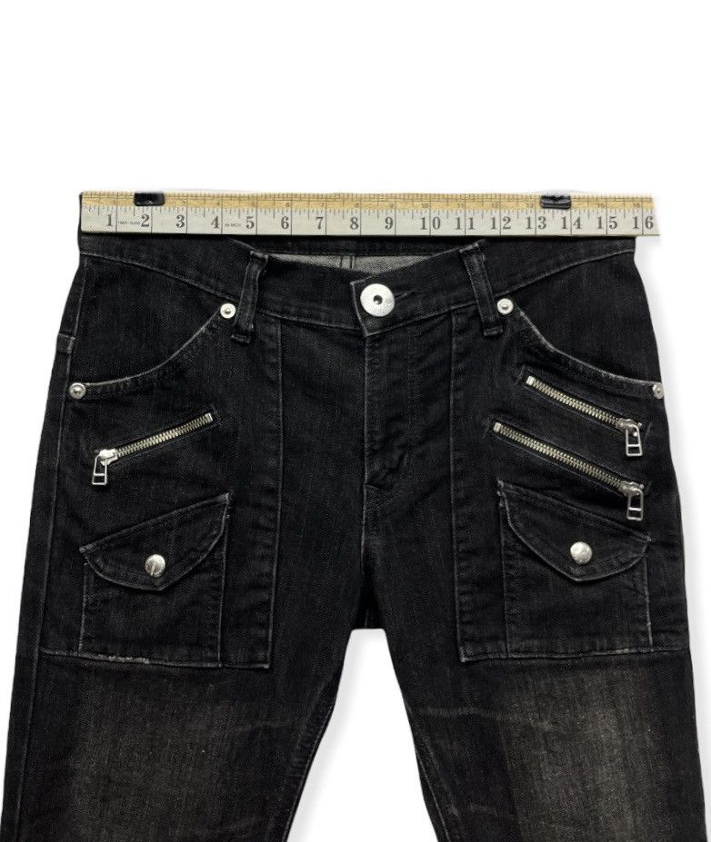 Lee Lee Japan Multi-Zip Buckle Pants Y2K Saint Laurent Vibe Size US 30 / EU 46 - 11 Thumbnail