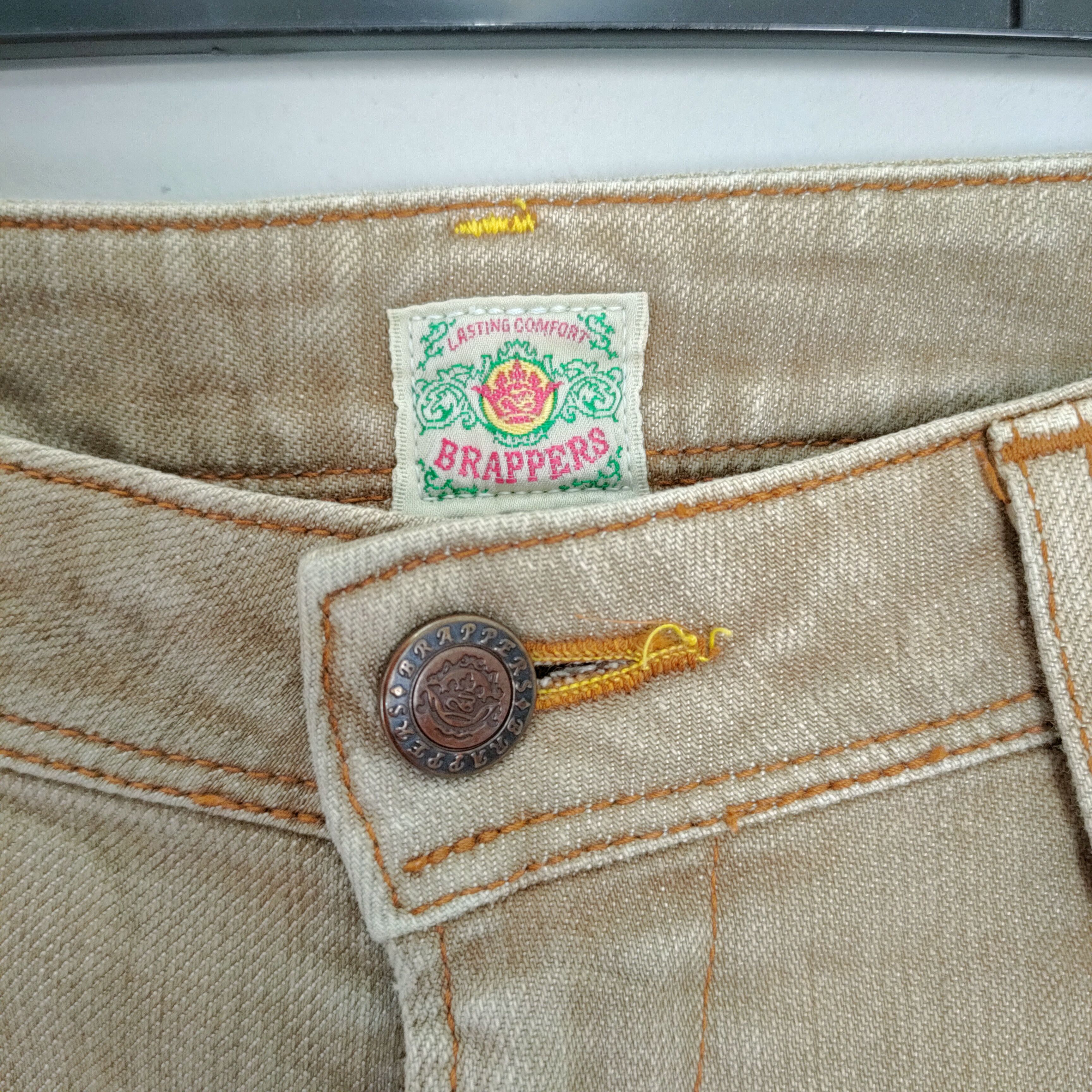Japanese Brand × Vintage BRAPPER TACTICAL FADED FLARE PANTS / STREETWEAR PANTS Size US 32 / EU 48 - 5 Thumbnail