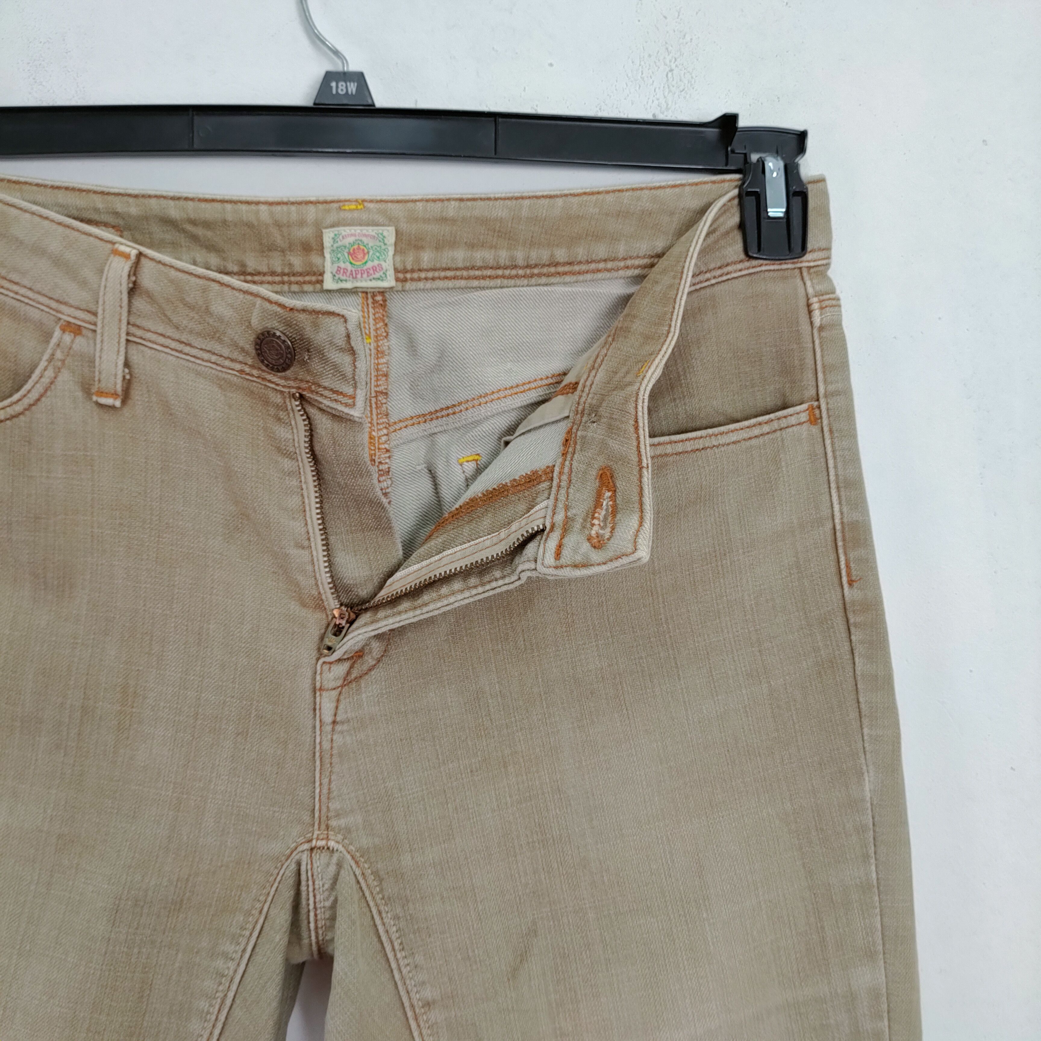 Japanese Brand × Vintage BRAPPER TACTICAL FADED FLARE PANTS / STREETWEAR PANTS Size US 32 / EU 48 - 6 Thumbnail