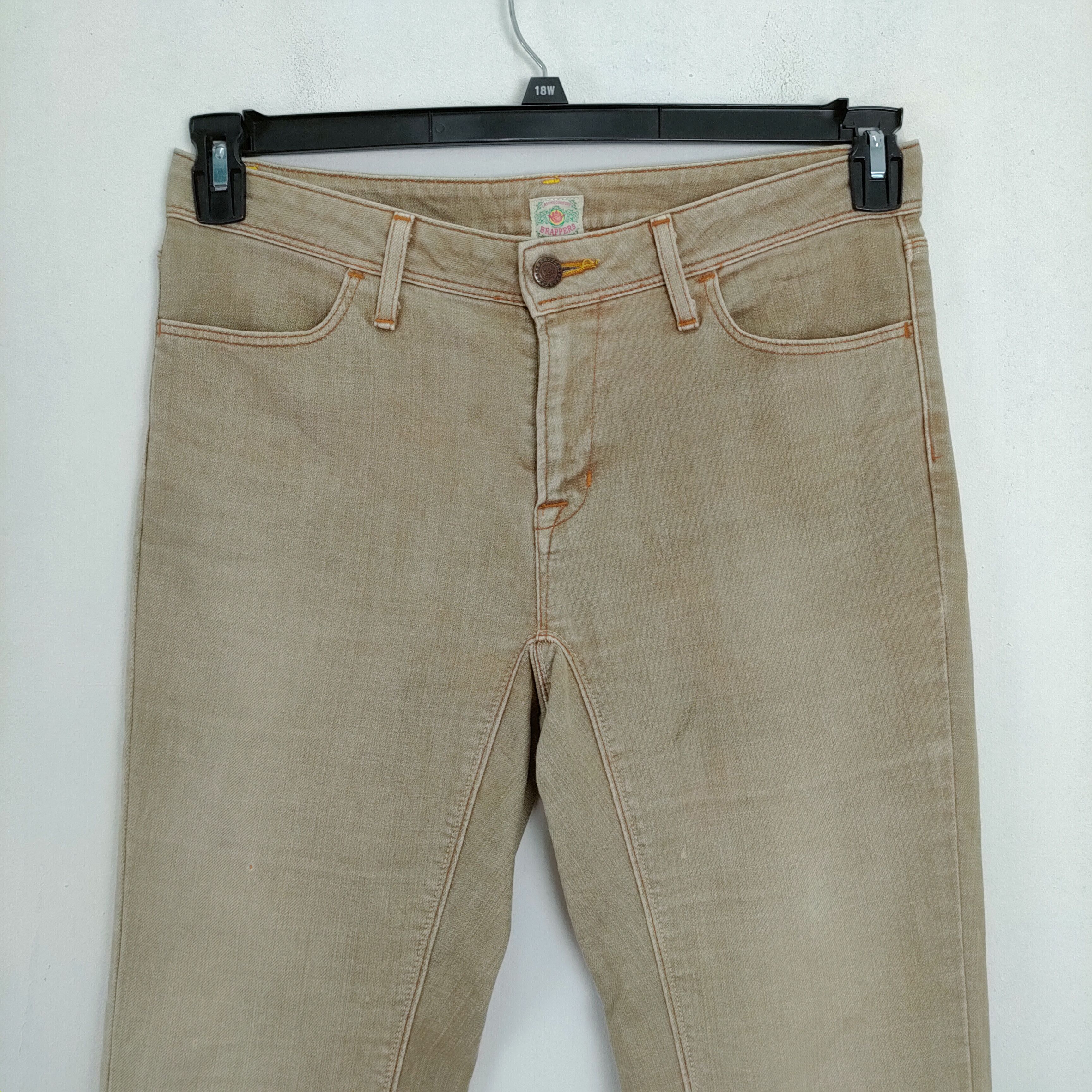 Japanese Brand × Vintage BRAPPER TACTICAL FADED FLARE PANTS / STREETWEAR PANTS Size US 32 / EU 48 - 2 Thumbnail