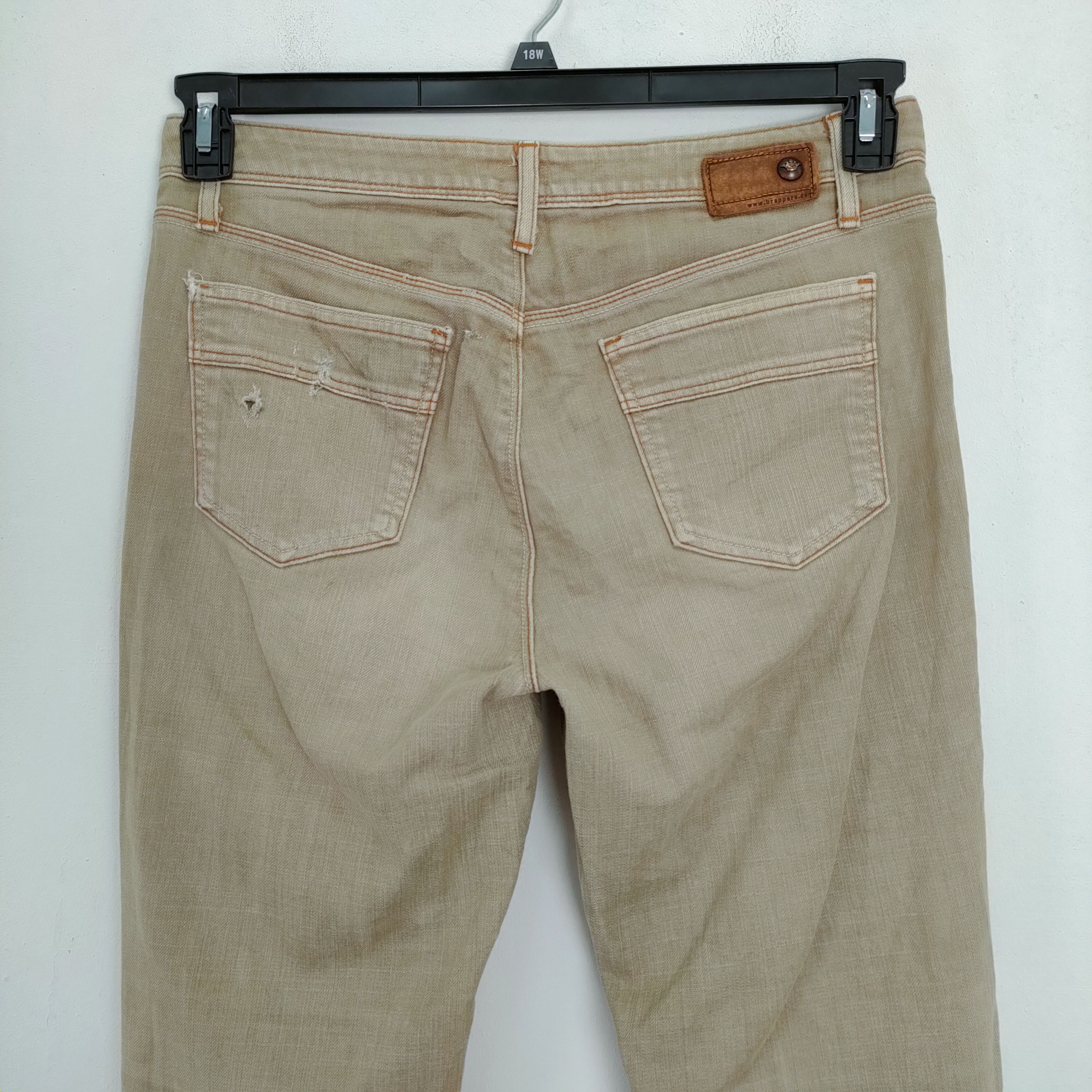 Japanese Brand × Vintage BRAPPER TACTICAL FADED FLARE PANTS / STREETWEAR PANTS Size US 32 / EU 48 - 8 Thumbnail