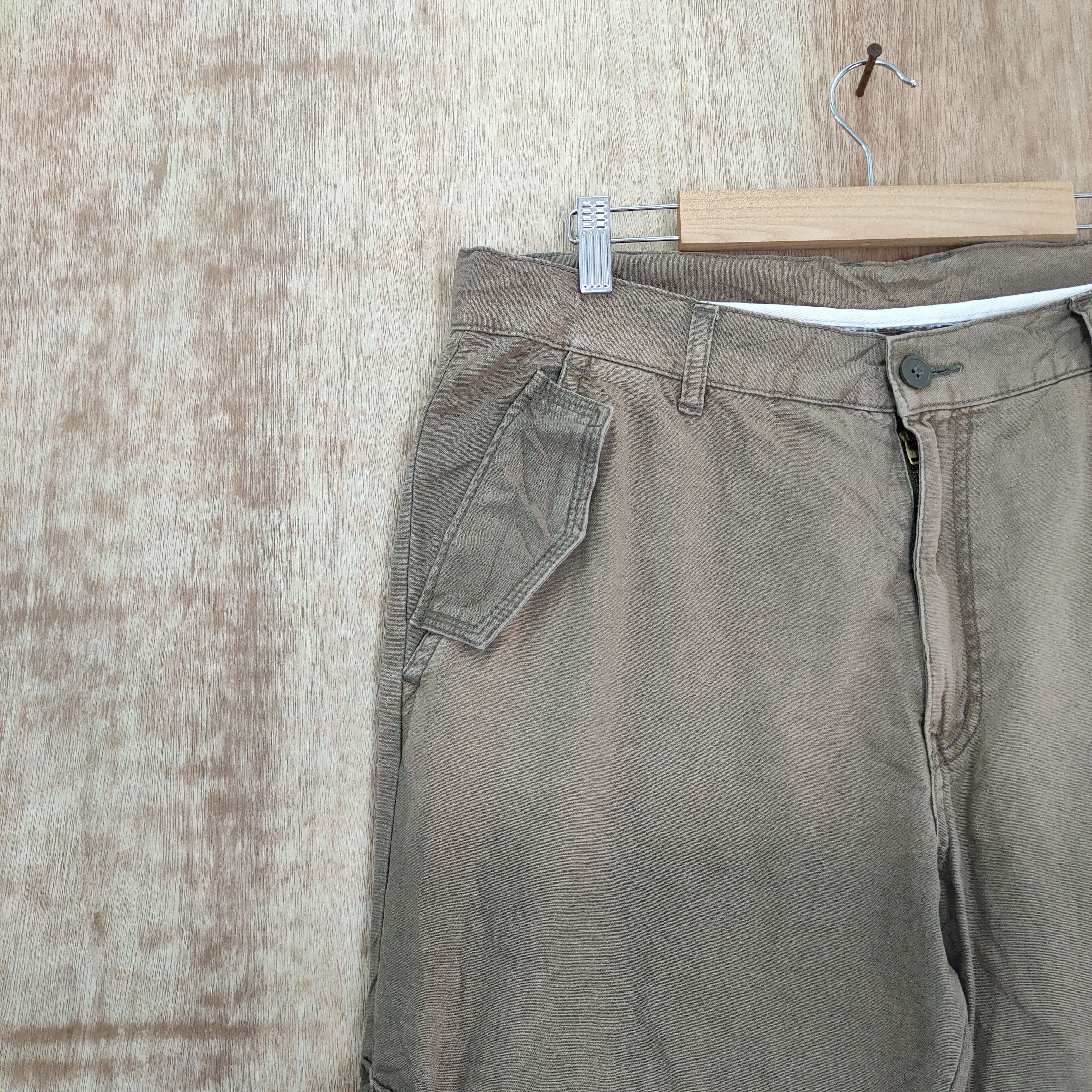 Japanese Brand × Vintage AMORE PURO FADED CARGO PANTS Size US 36 / EU 52 - 12 Thumbnail