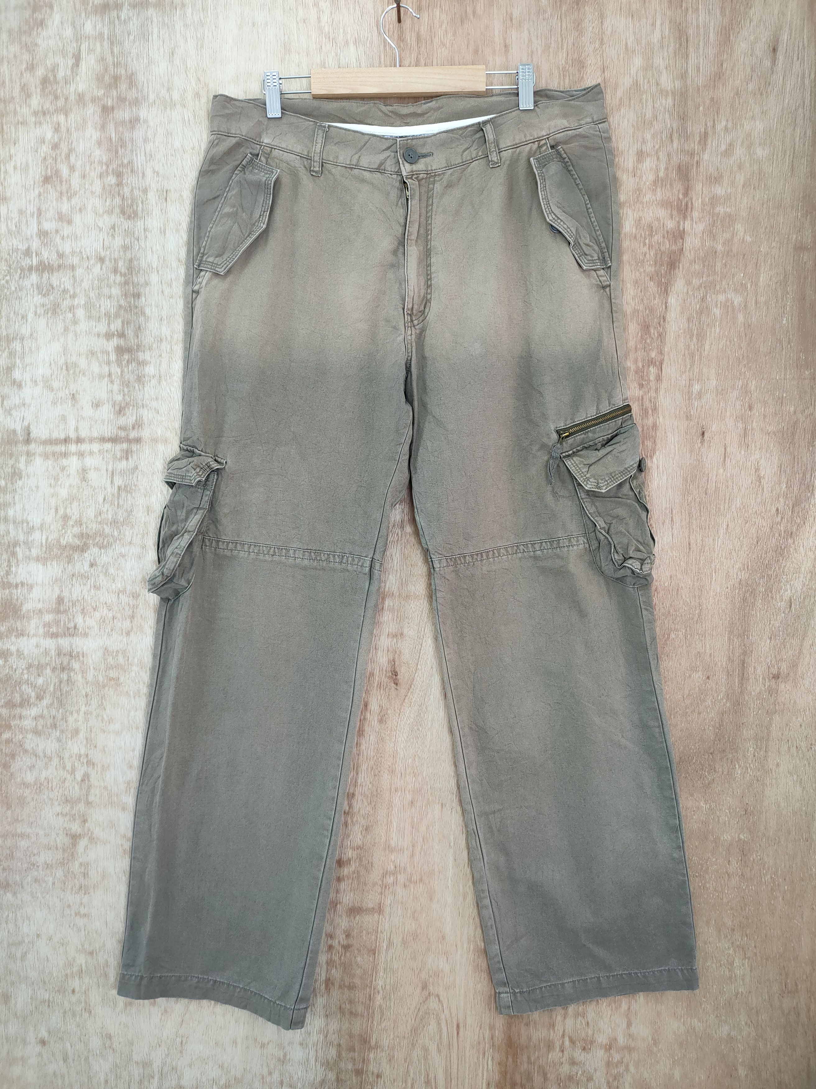 Japanese Brand × Vintage AMORE PURO FADED CARGO PANTS Size US 36 / EU 52 - 1 Thumbnail