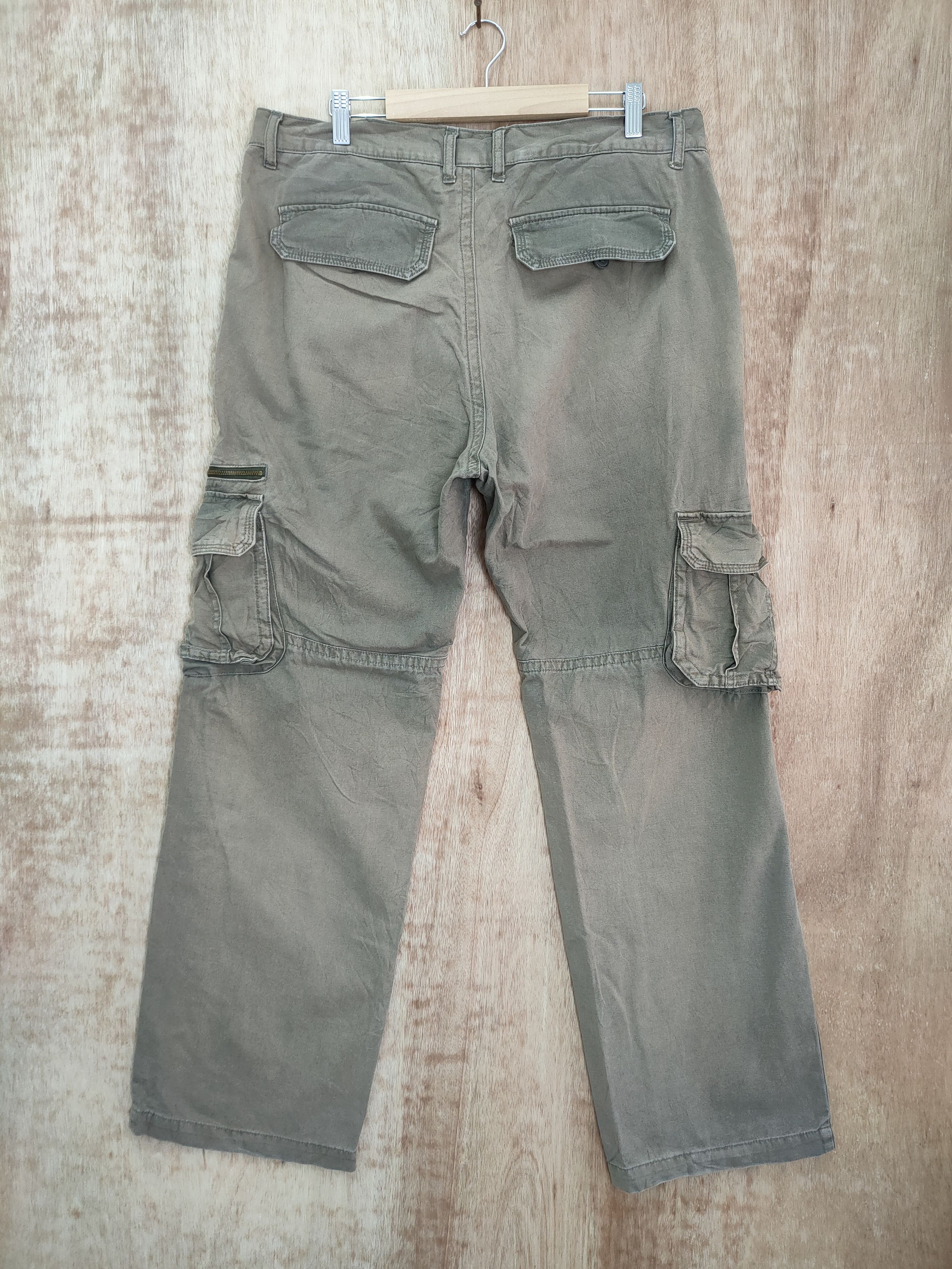 Japanese Brand × Vintage AMORE PURO FADED CARGO PANTS Size US 36 / EU 52 - 3 Thumbnail