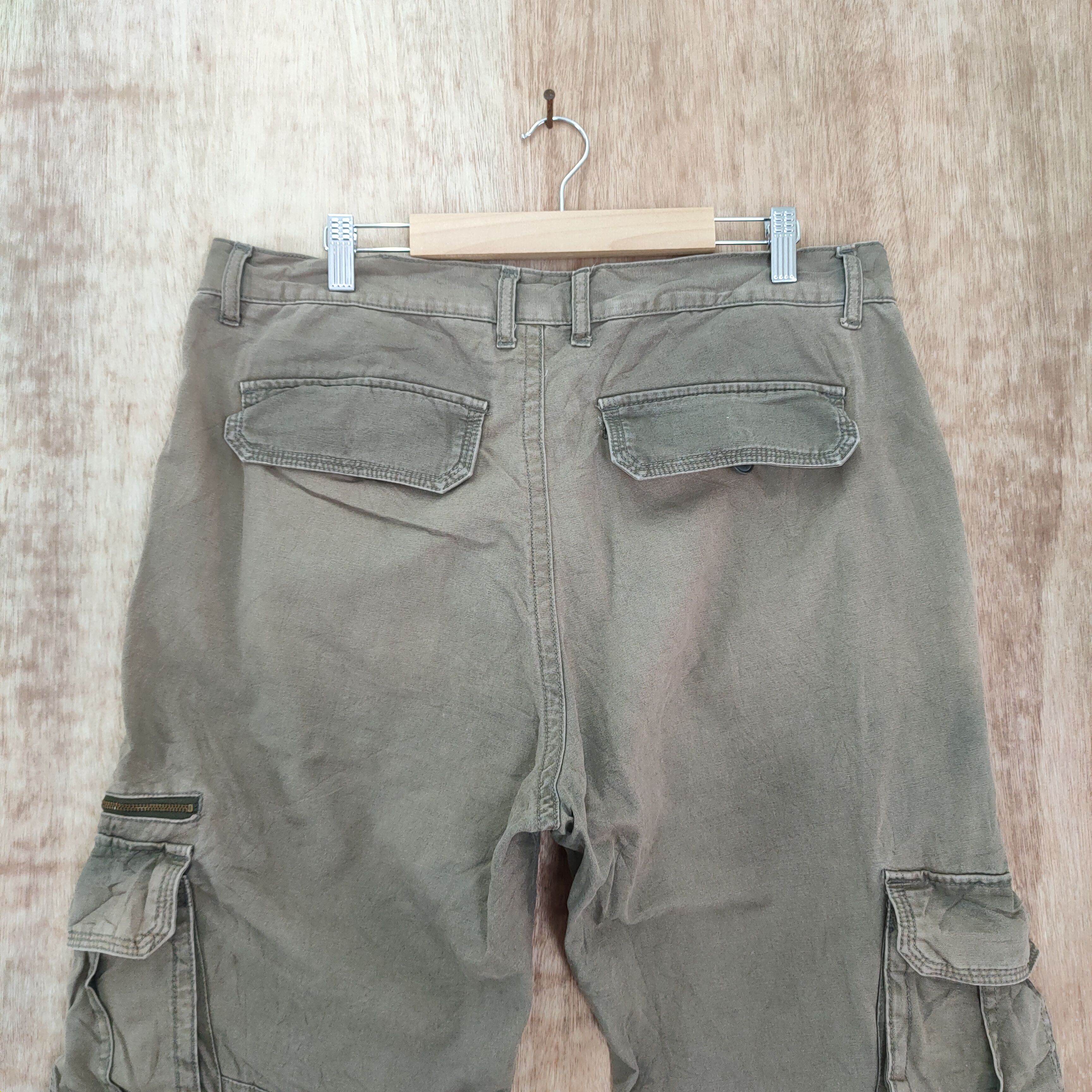 Japanese Brand × Vintage AMORE PURO FADED CARGO PANTS Size US 36 / EU 52 - 7 Thumbnail