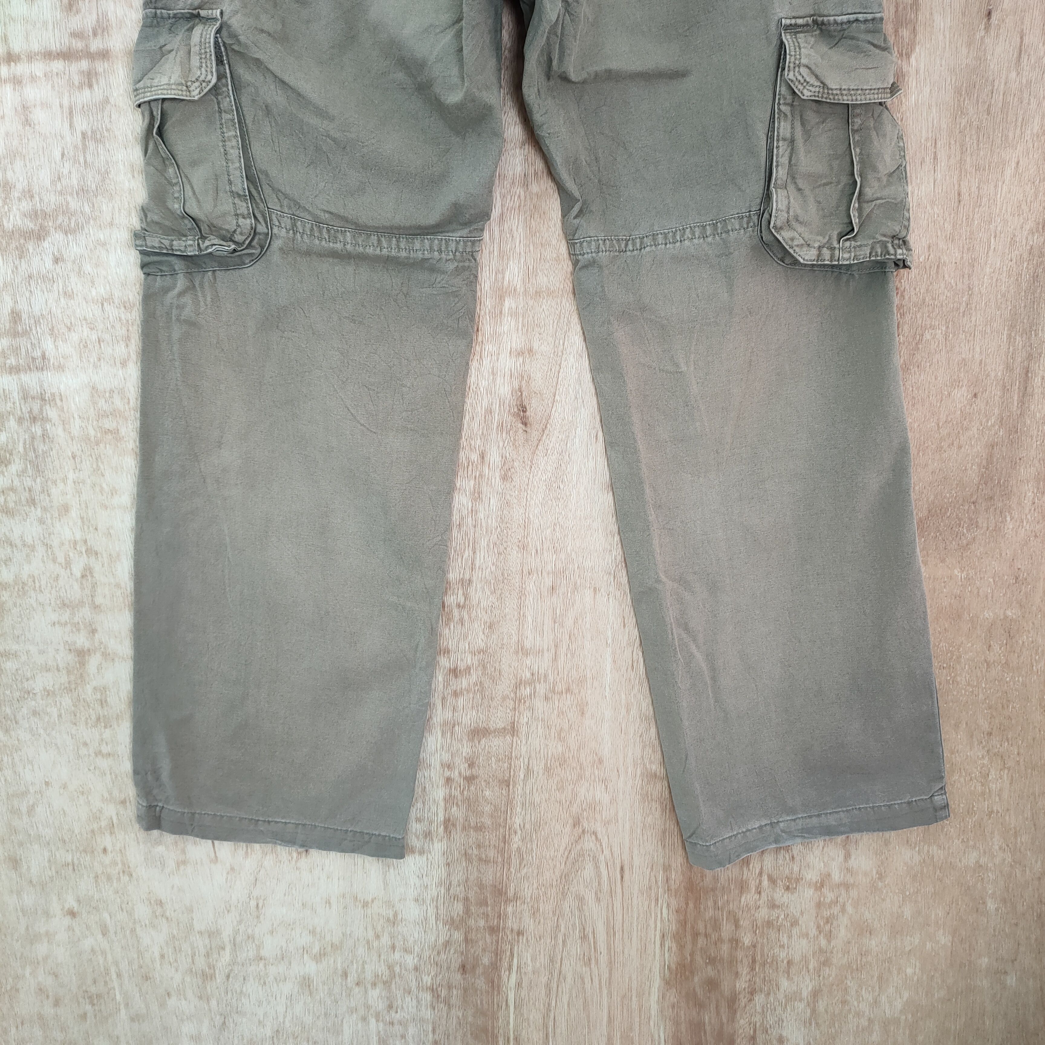 Japanese Brand × Vintage AMORE PURO FADED CARGO PANTS Size US 36 / EU 52 - 8 Thumbnail