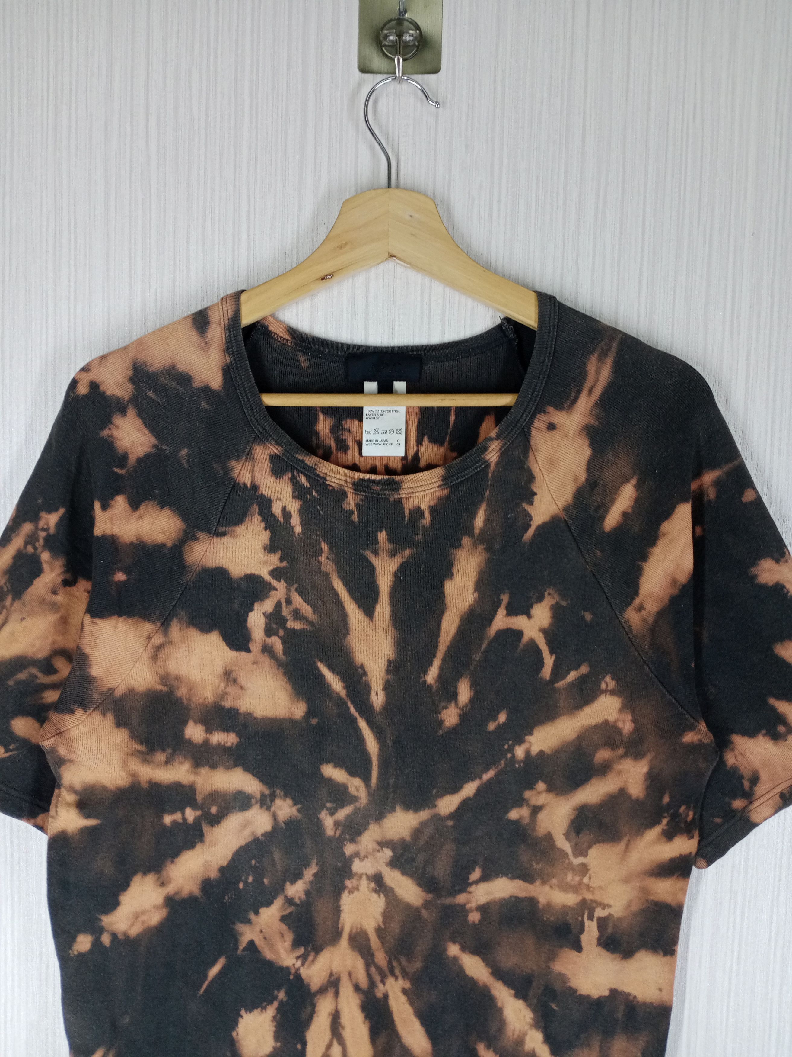 A.P.C. Vintage A.P.C. Acid Wash Tshirt Size US M / EU 48-50 / 2 - 3 Thumbnail