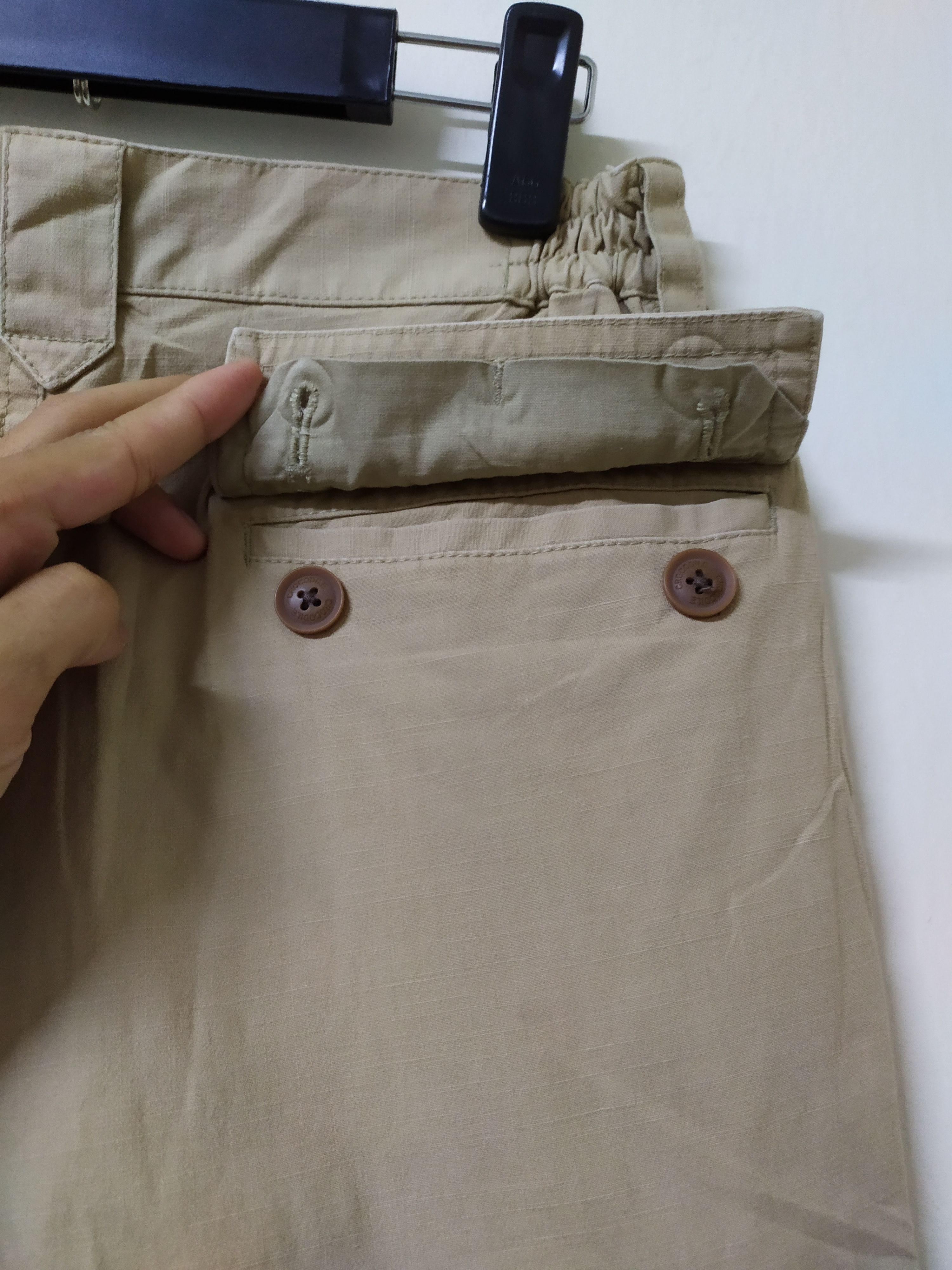 Crocs × Japanese Brand CROCODILE CARGO PANTS MULTIPOCKET TACTICAL Size US 28 / EU 44 - 12 Thumbnail