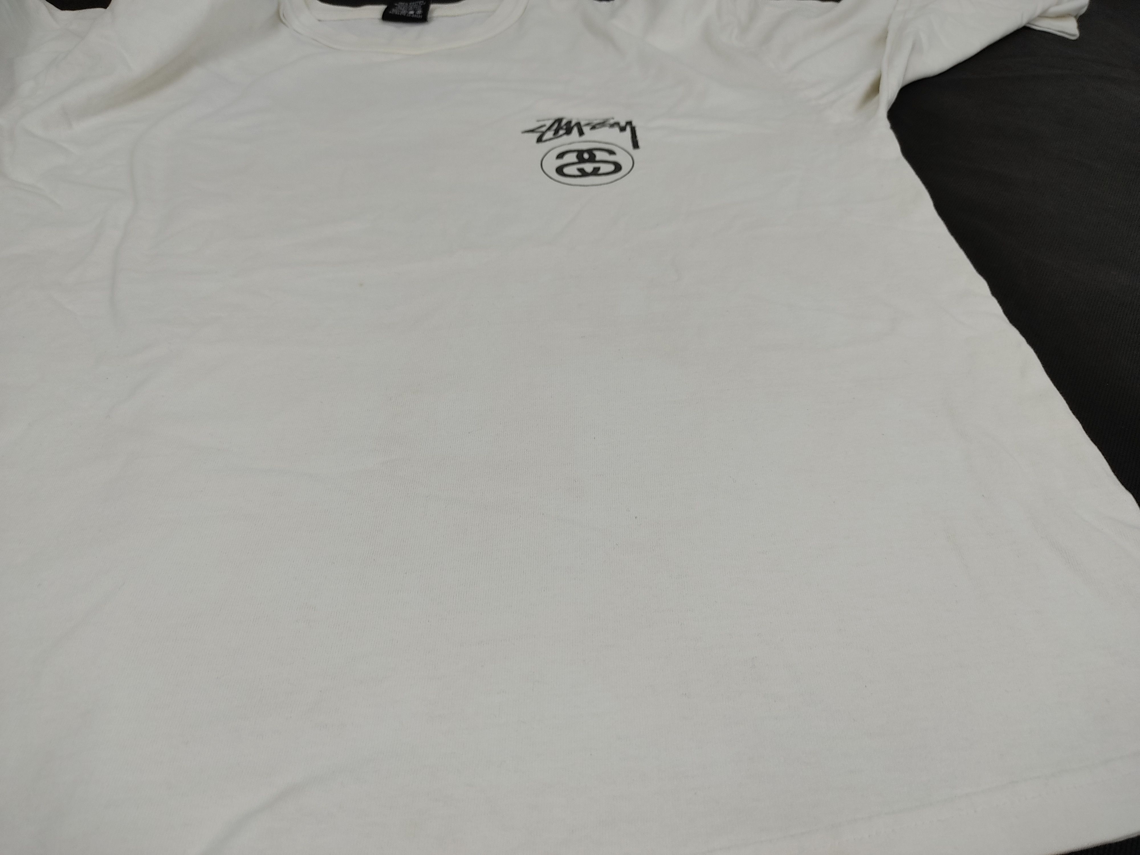 Stussy Rare Hype Stussy Big Logo Spell Out Tee Long Sleeve M L Size US M / EU 48-50 / 2 - 11 Thumbnail