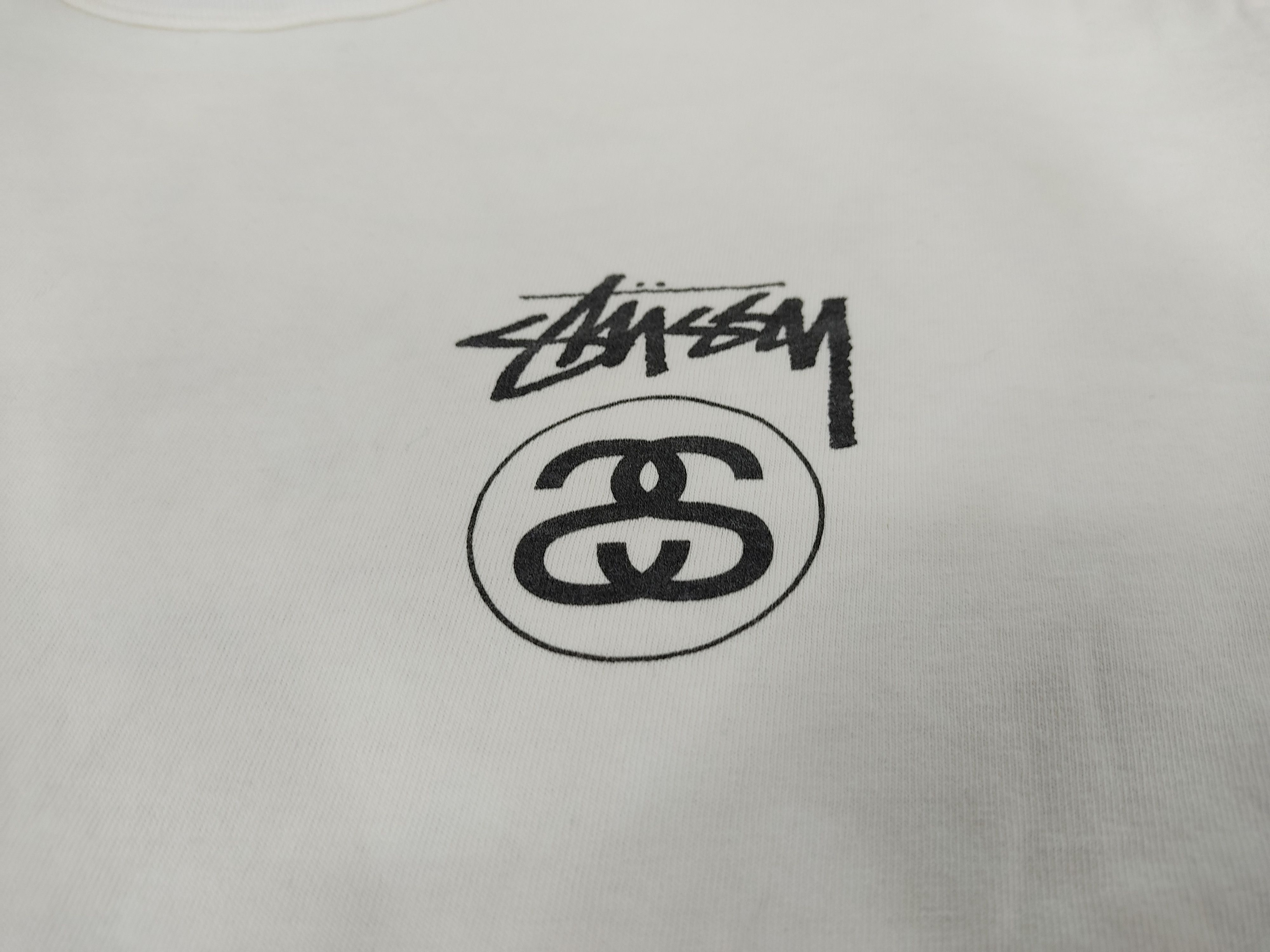 Stussy Rare Hype Stussy Big Logo Spell Out Tee Long Sleeve M L Size US M / EU 48-50 / 2 - 5 Thumbnail