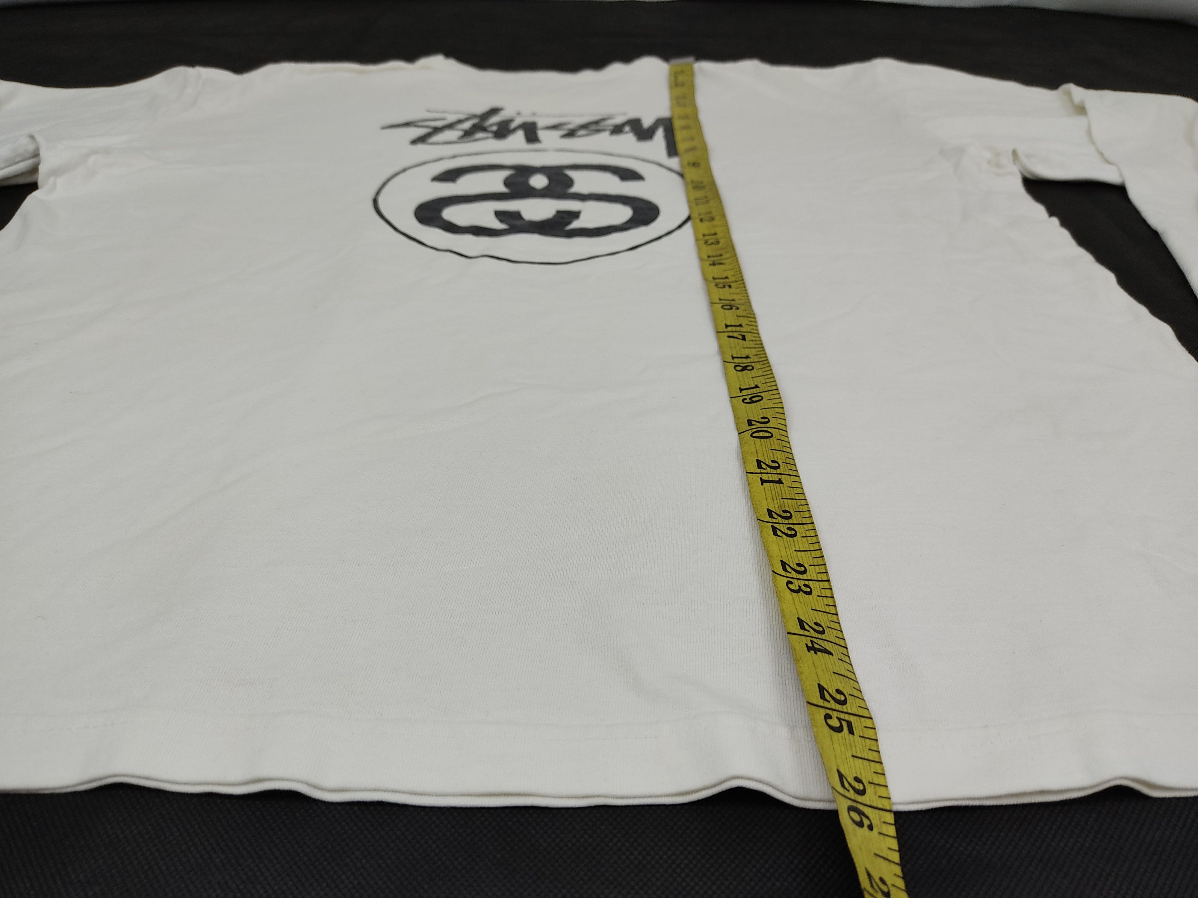 Stussy Rare Hype Stussy Big Logo Spell Out Tee Long Sleeve M L Size US M / EU 48-50 / 2 - 9 Thumbnail